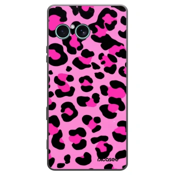 Picasee silikonový černý obal pro Sony Xperia 10 VII - Pink Tiger