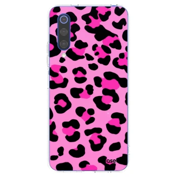 Picasee silikonový průhledný obal pro Xiaomi Mi 9 SE - Pink Tiger
