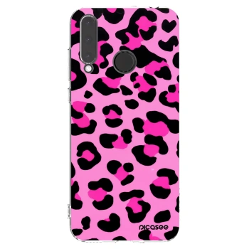 Picasee silikonový průhledný obal pro Honor 20 Lite - Pink Tiger