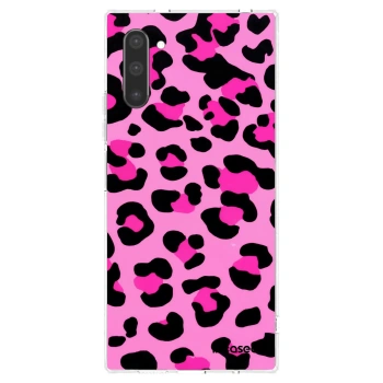 Picasee silikonový průhledný obal pro Samsung Galaxy Note 10 N970F - Pink Tiger
