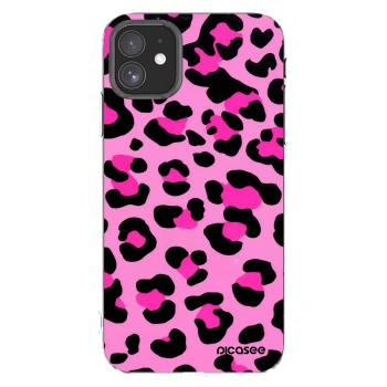 Picasee silikonový průhledný obal pro Apple iPhone 11 - Pink Tiger