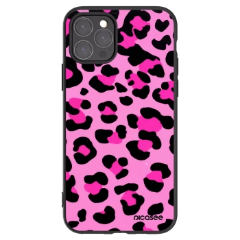 Picasee silikonový černý obal pro Apple iPhone 11 Pro - Pink Tiger