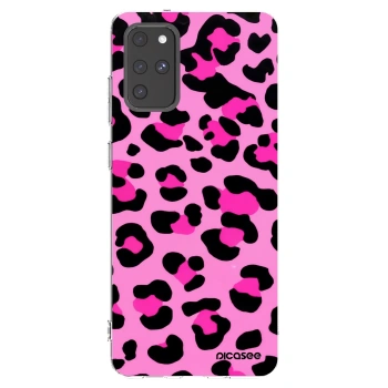 Picasee silikonový průhledný obal pro Samsung Galaxy S20+ G985F - Pink Tiger