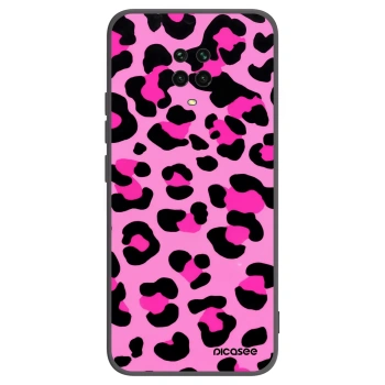 Picasee silikonový černý obal pro Xiaomi Redmi Note 9 Pro - Pink Tiger
