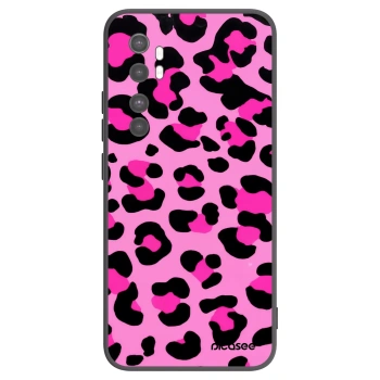Picasee silikonový černý obal pro Xiaomi Mi Note 10 Lite - Pink Tiger