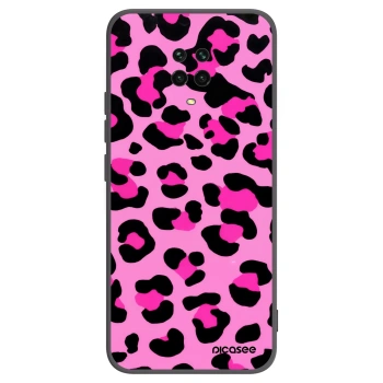 Picasee silikonový černý obal pro Xiaomi Redmi Note 9S - Pink Tiger