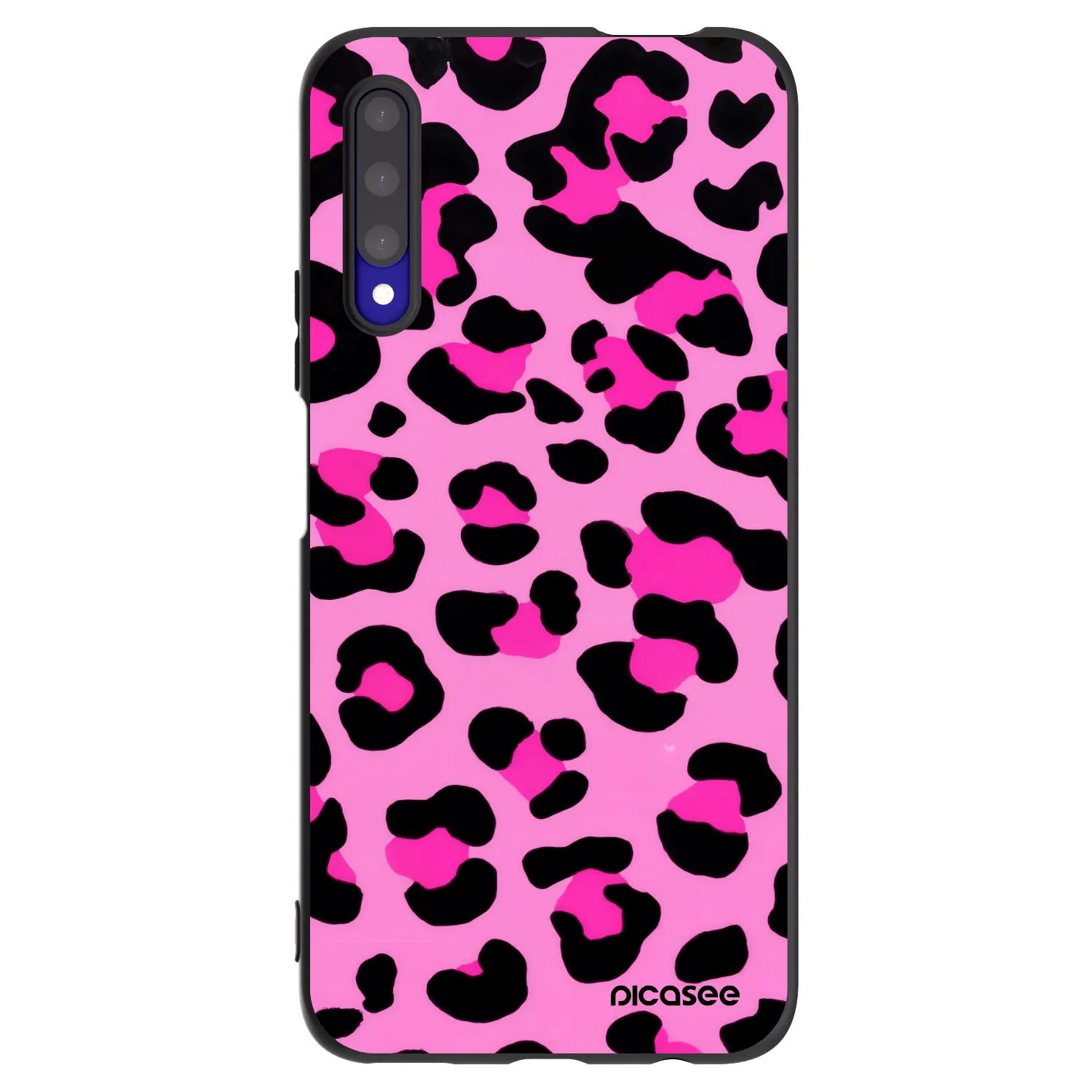 Picasee silikonový černý obal pro Honor 9X Pro - Pink Tiger