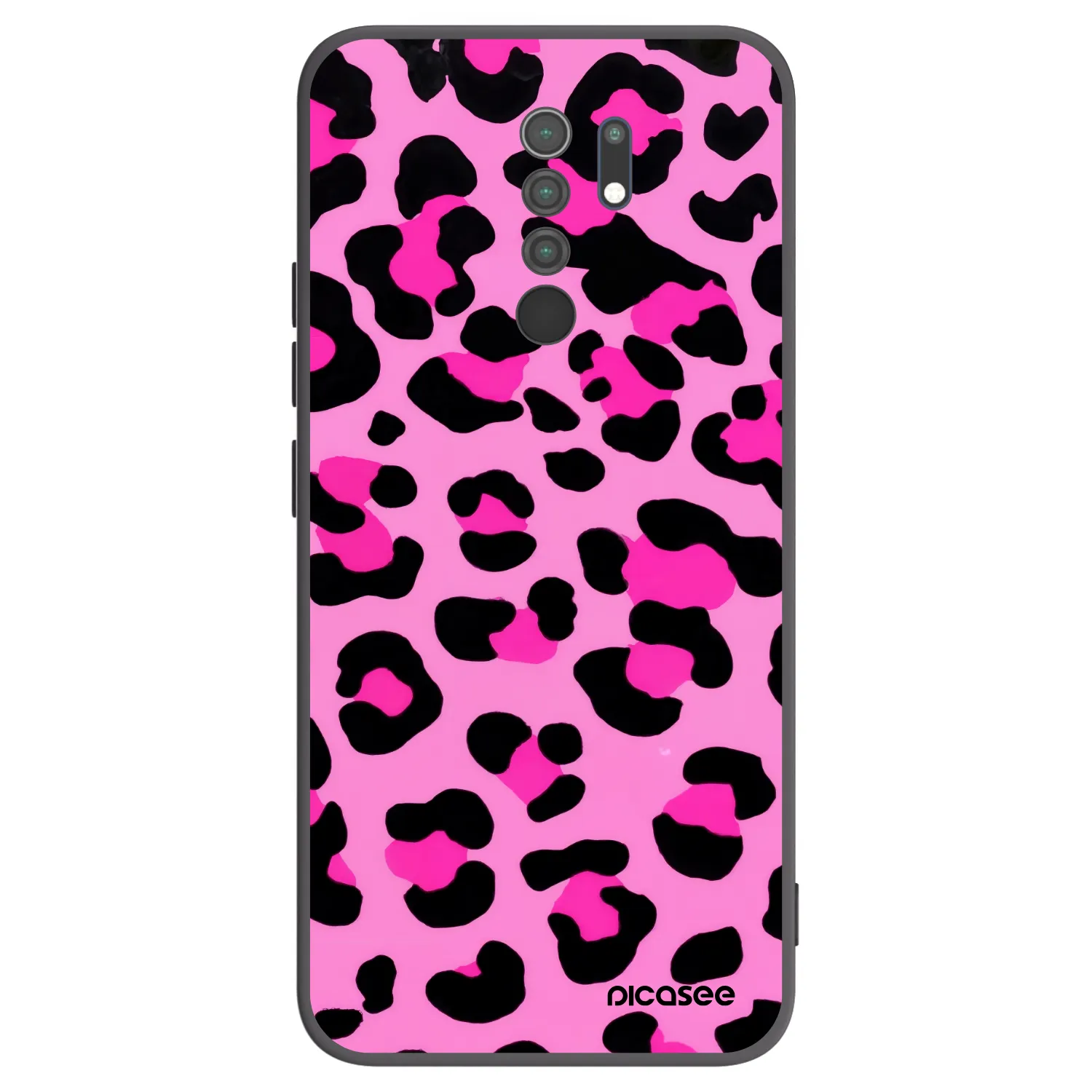 Picasee silikonový černý obal pro Xiaomi Redmi 9 - Pink Tiger