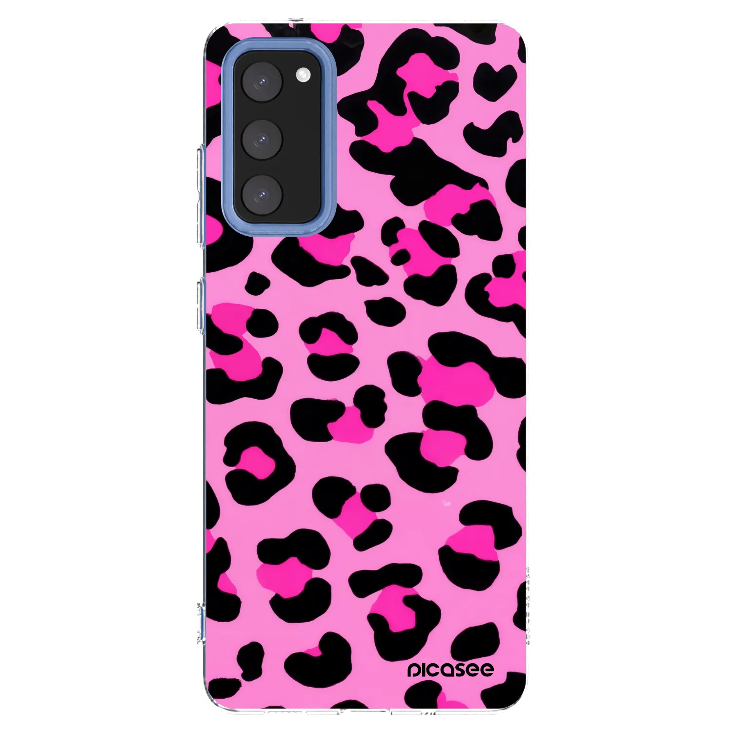 Picasee silikonový průhledný obal pro Samsung Galaxy S20 FE - Pink Tiger