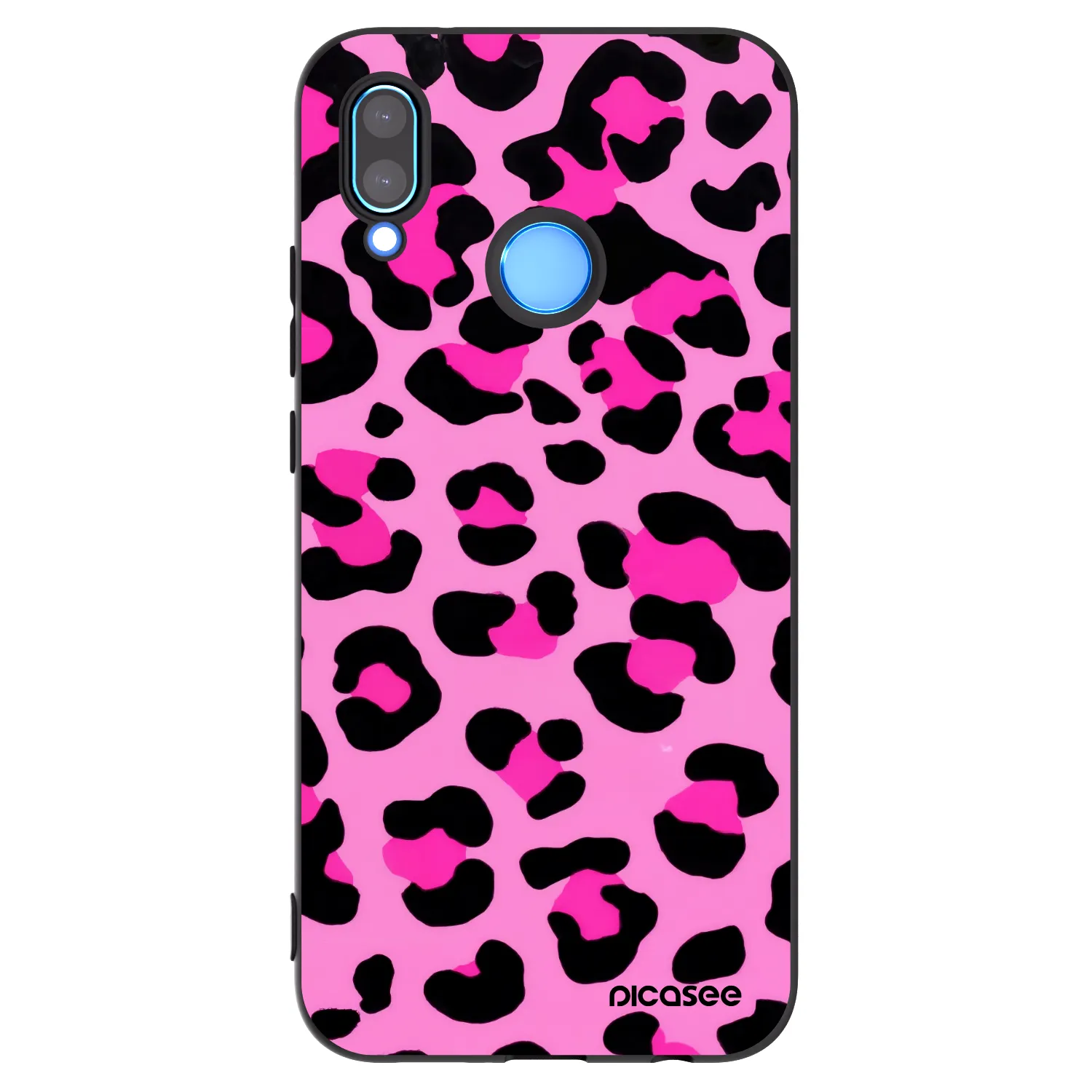Picasee silikonový černý obal pro Huawei P20 Lite - Pink Tiger