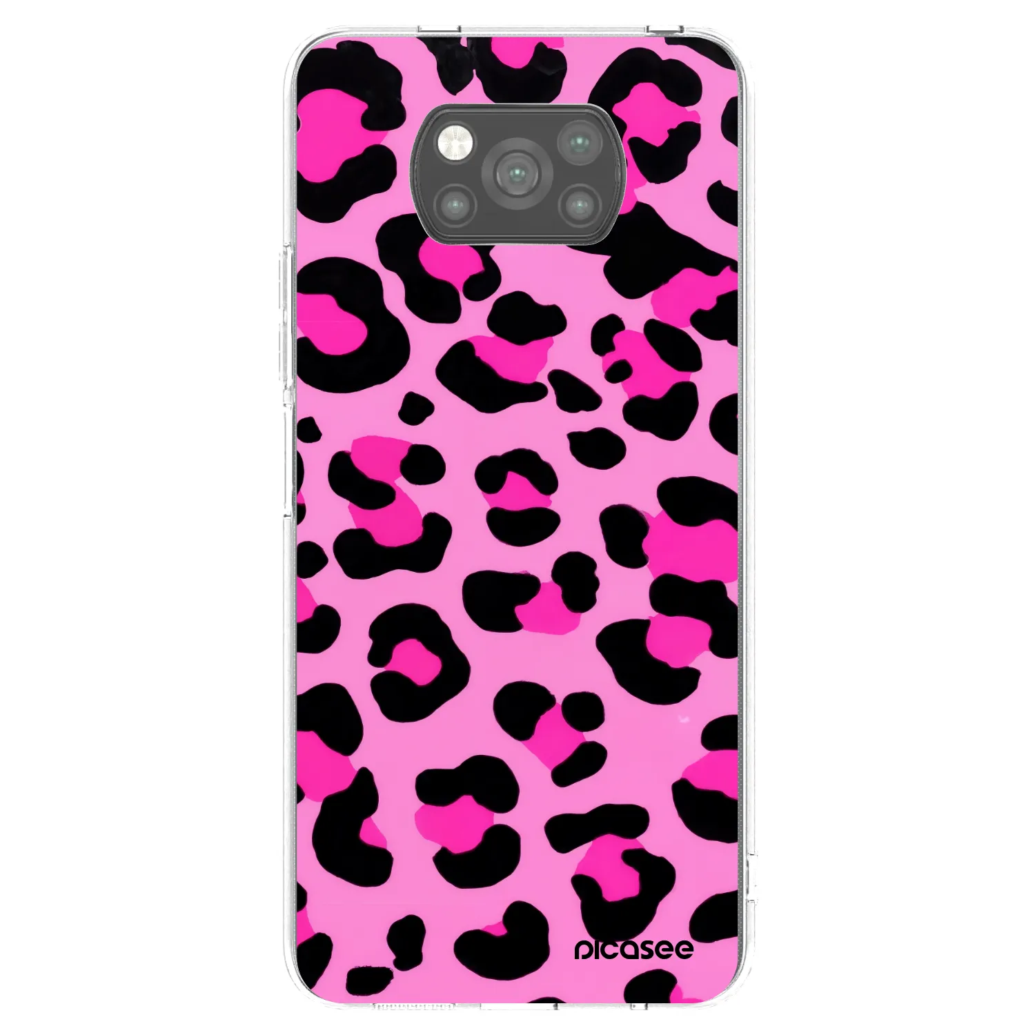 Picasee silikonový černý obal pro Xiaomi Poco X3 Pro - Pink Tiger