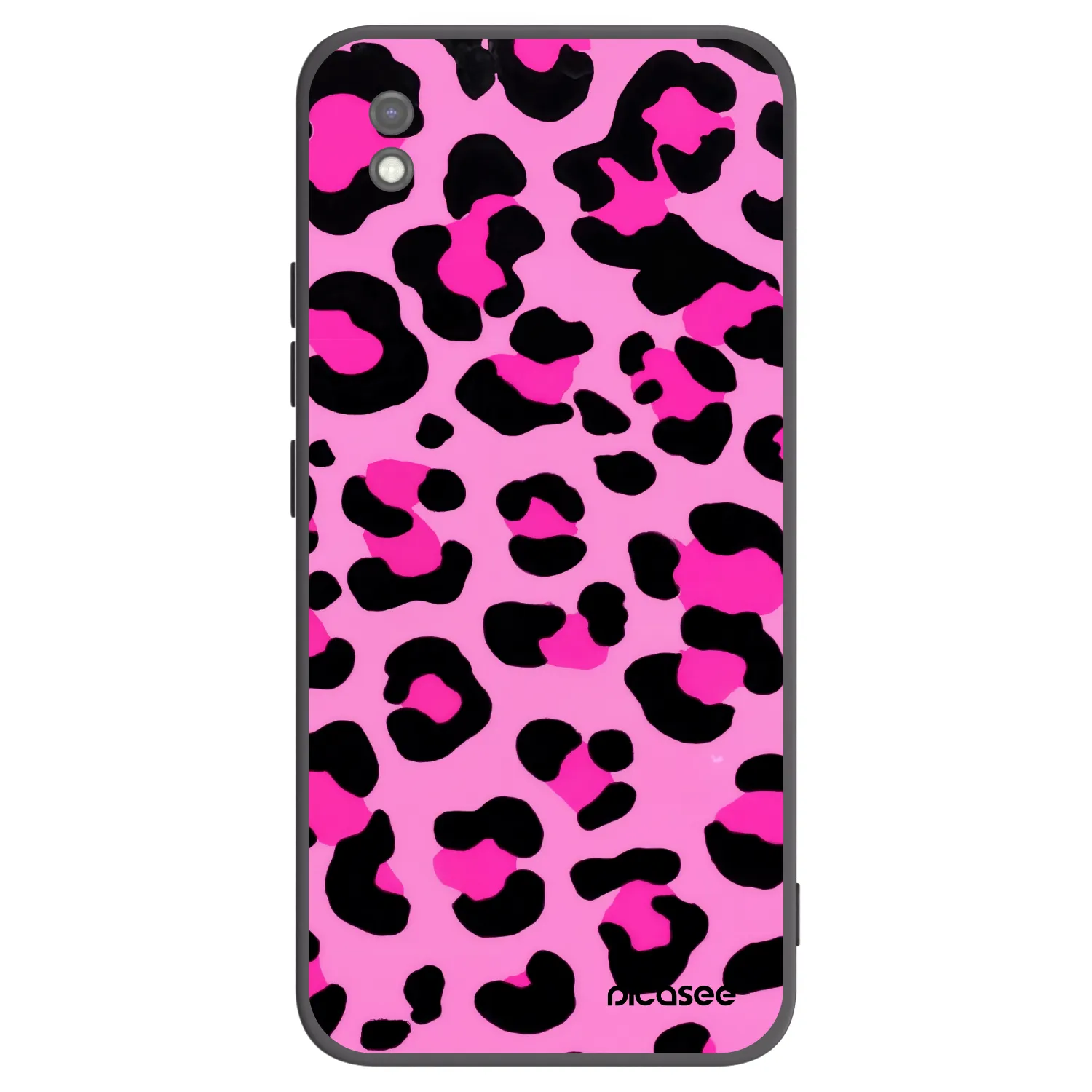Picasee silikonový černý obal pro Xiaomi Redmi 9AT - Pink Tiger