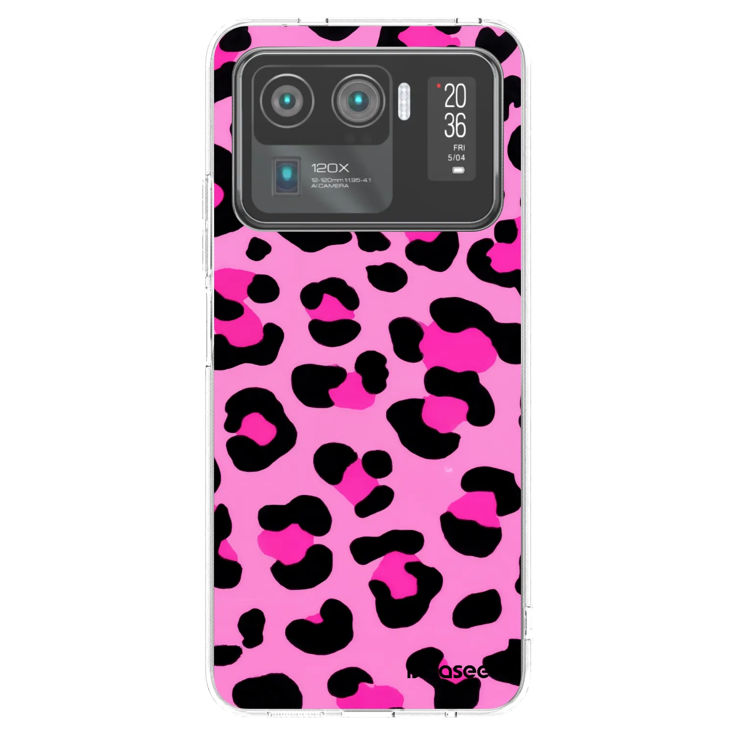 Picasee silikonový průhledný obal pro Xiaomi Mi 11 Ultra - Pink Tiger