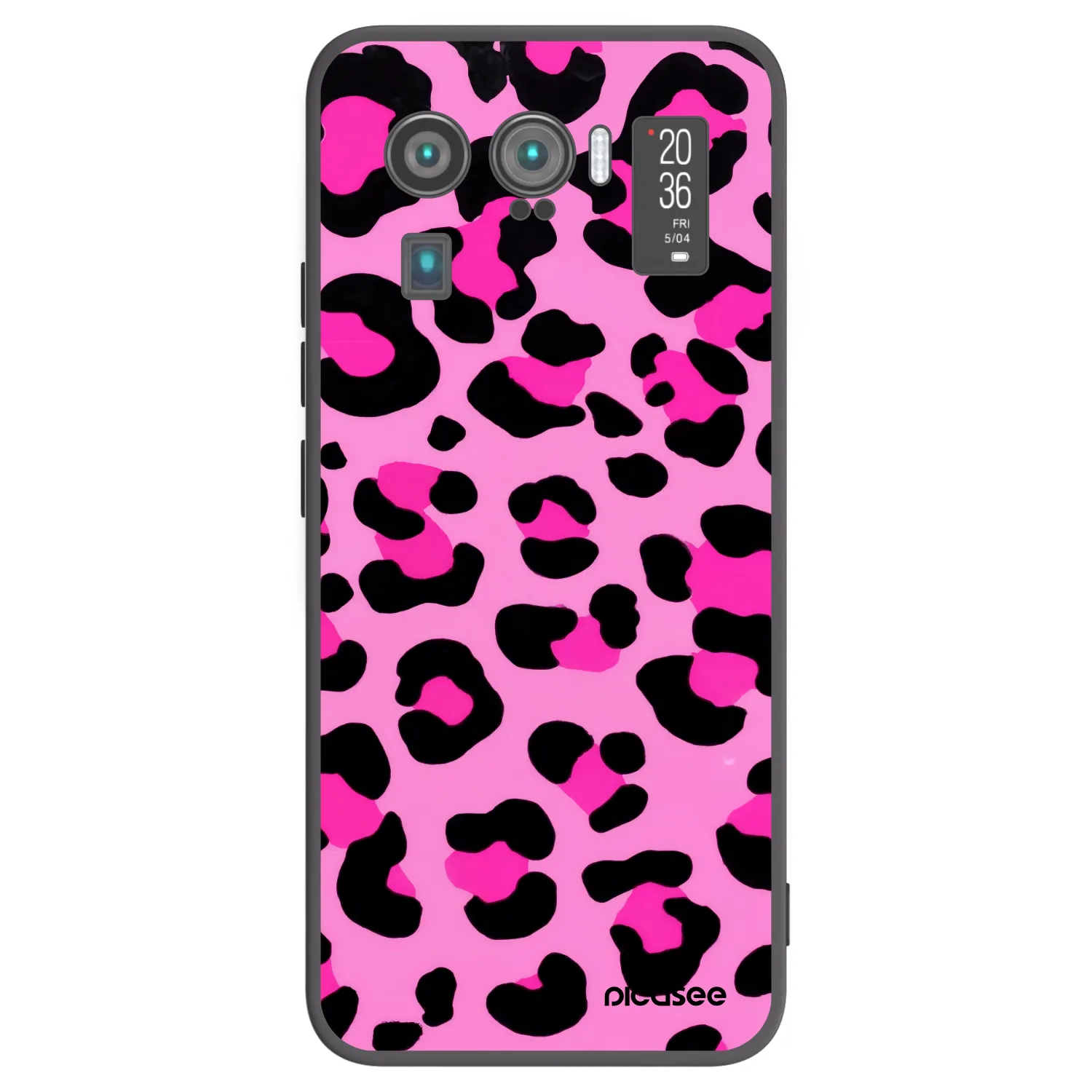 Picasee silikonový černý obal pro Xiaomi Mi 11 Ultra - Pink Tiger