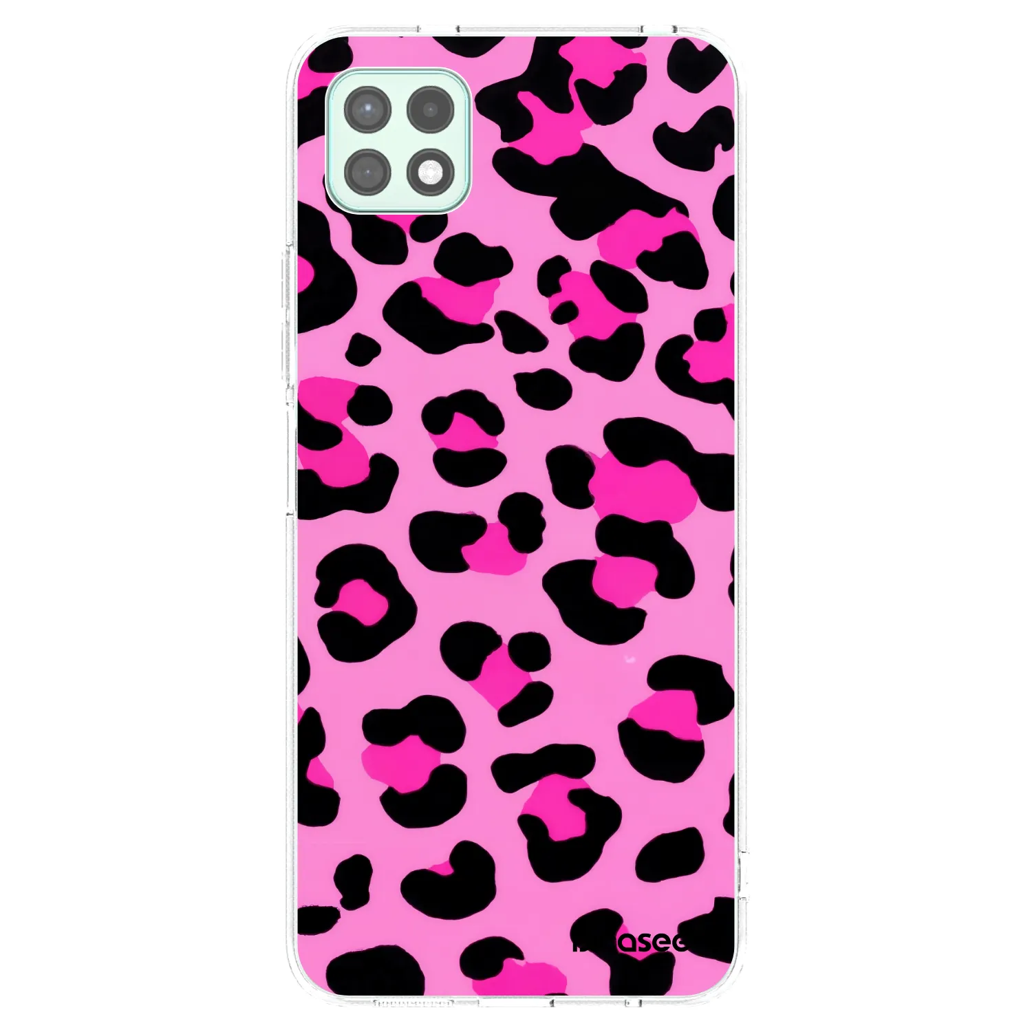 Picasee silikonový průhledný obal pro Samsung Galaxy A22 A226B 5G - Pink Tiger