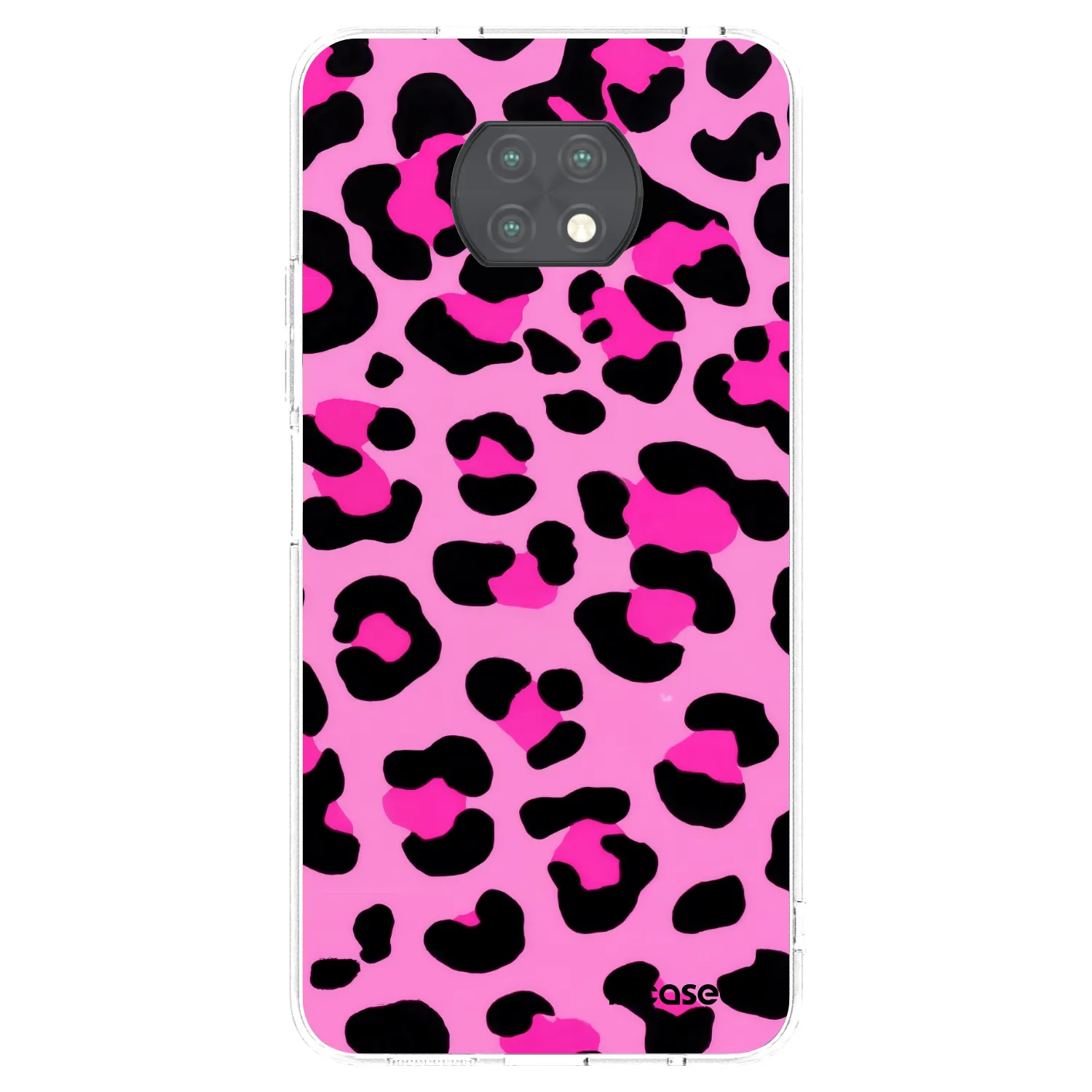 Picasee silikonový průhledný obal pro Xiaomi Redmi Note 9T - Pink Tiger