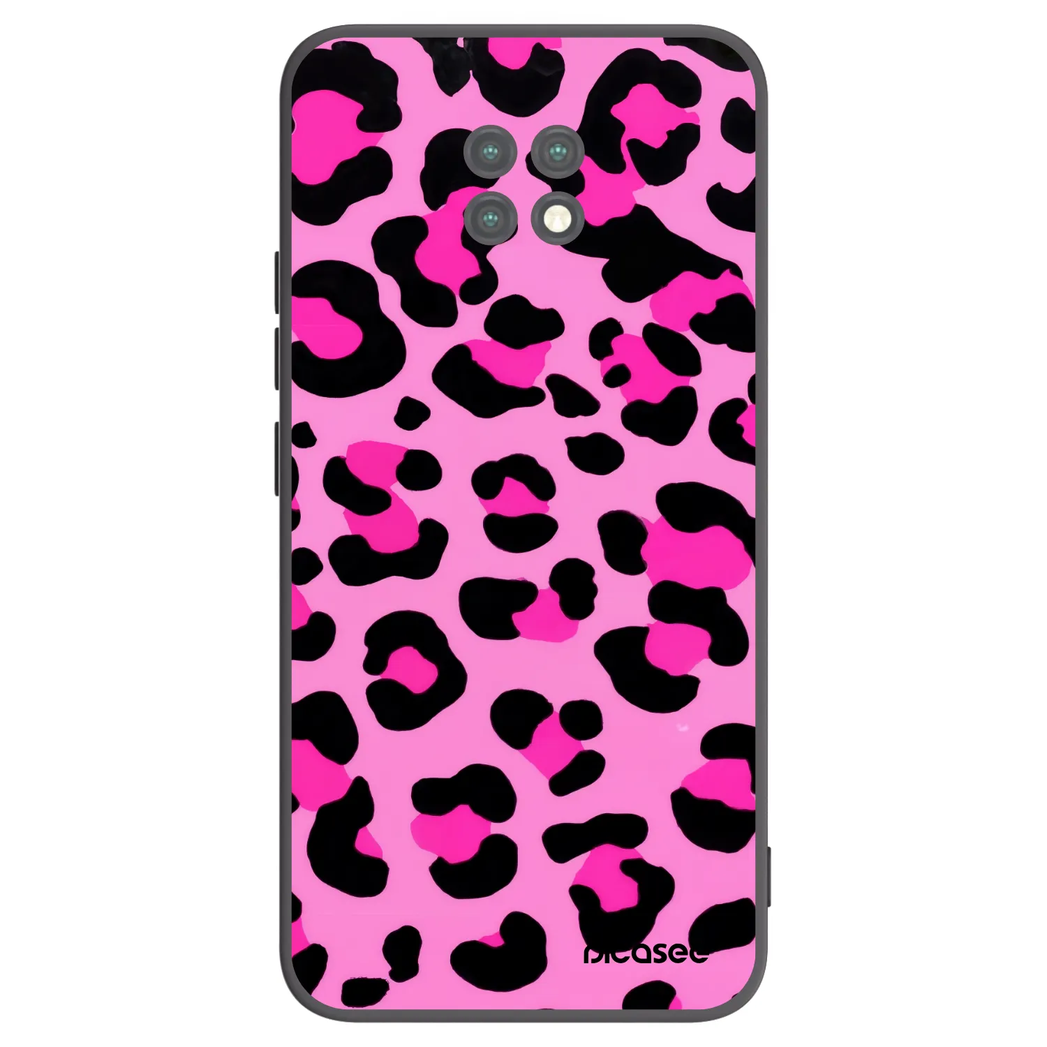 Picasee silikonový černý obal pro Xiaomi Redmi Note 9T - Pink Tiger