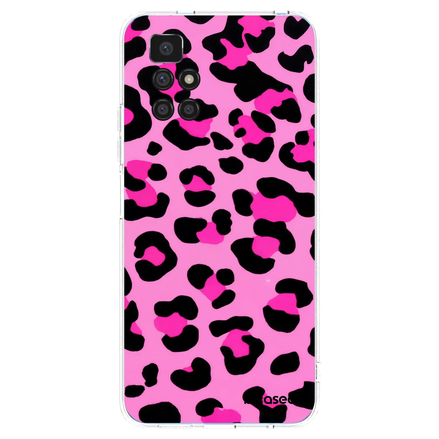 Picasee silikonový průhledný obal pro Xiaomi Redmi 10 - Pink Tiger