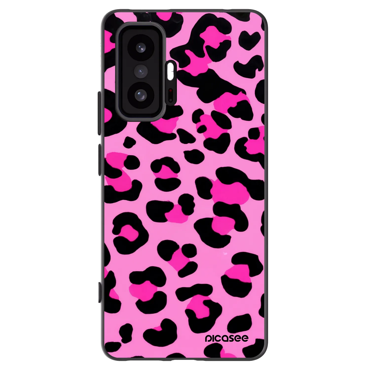 Picasee silikonový černý obal pro Xiaomi 11T - Pink Tiger