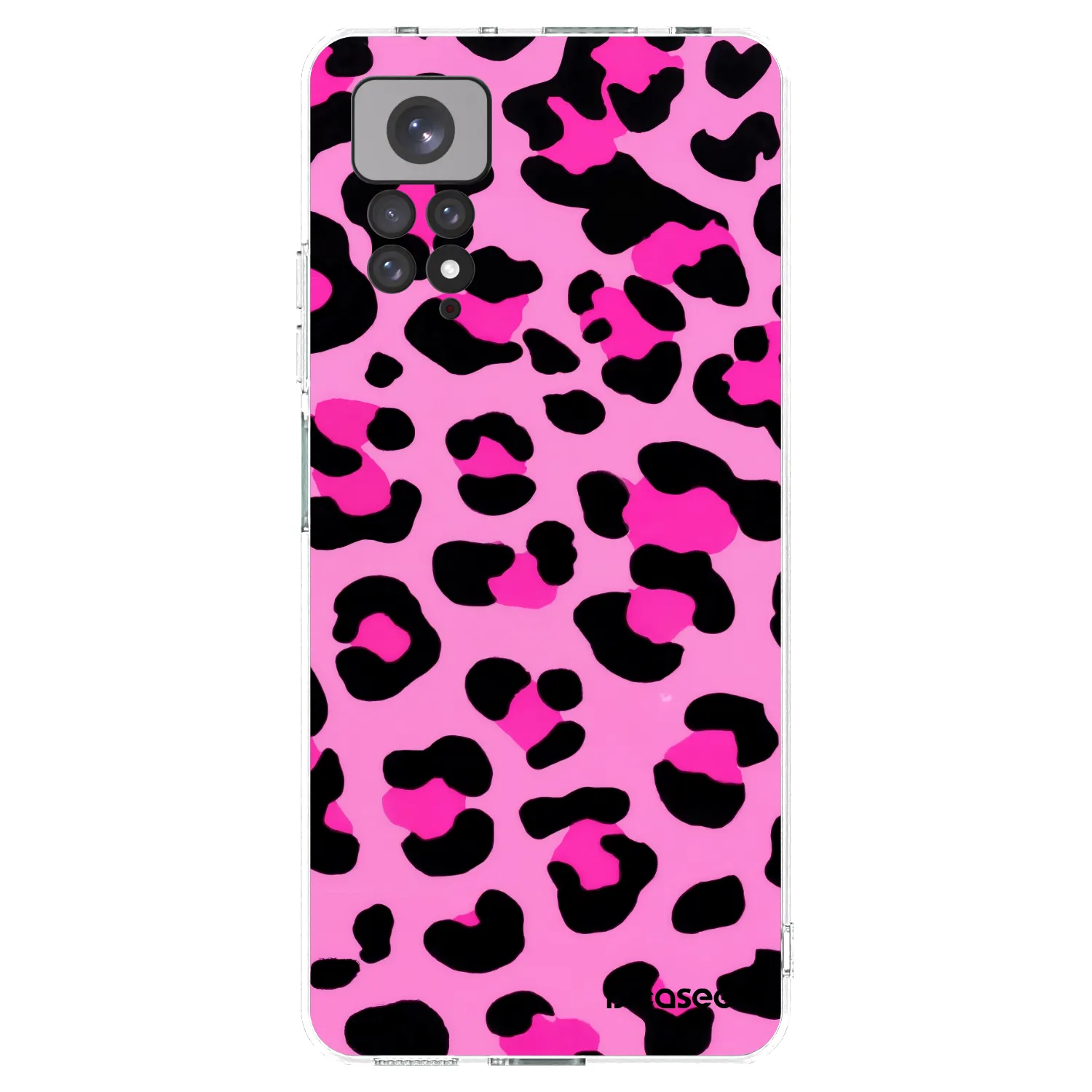 Picasee silikonový průhledný obal pro Xiaomi Redmi Note 11S 4G - Pink Tiger