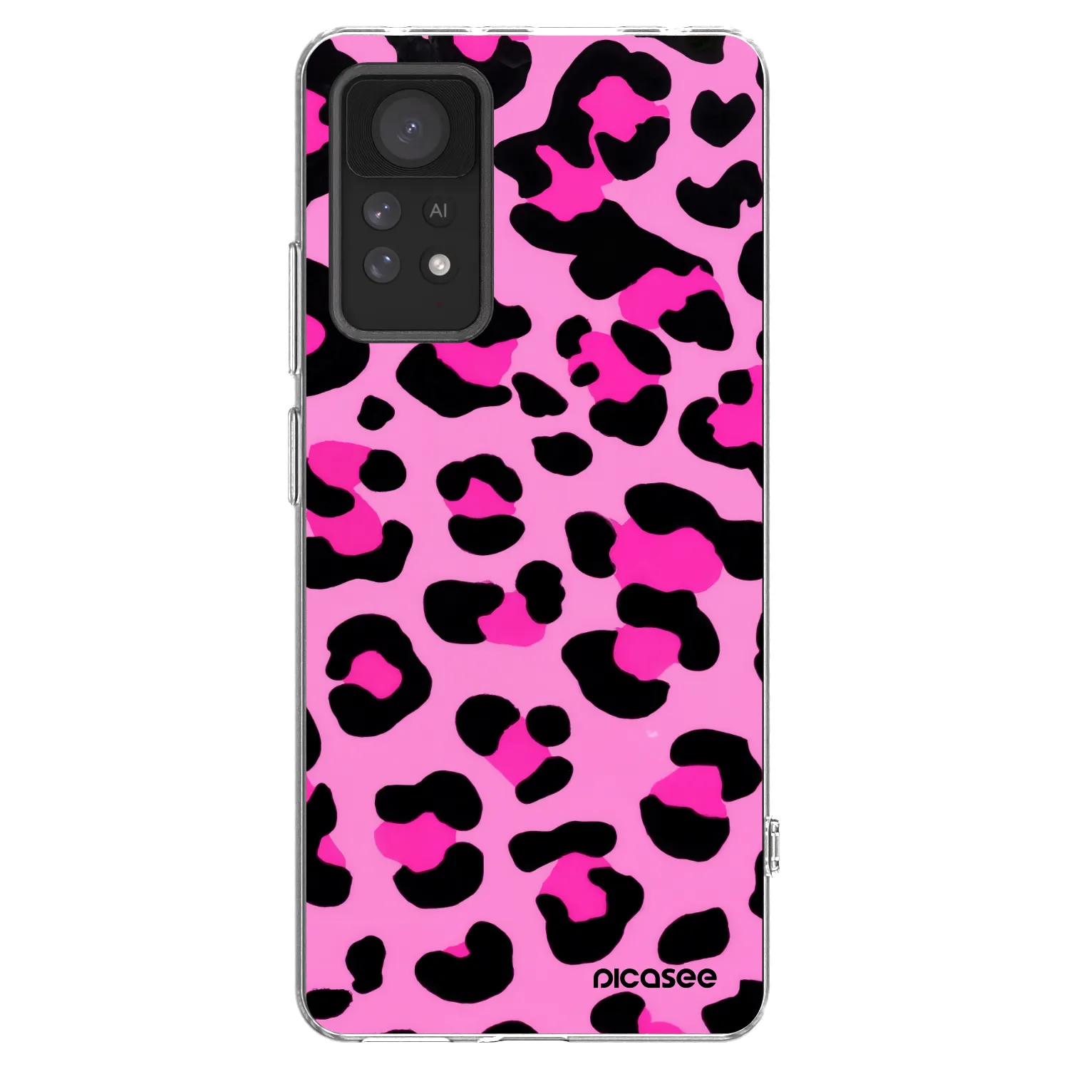 Picasee silikonový průhledný obal pro Xiaomi Redmi Note 11 Pro 5G - Pink Tiger