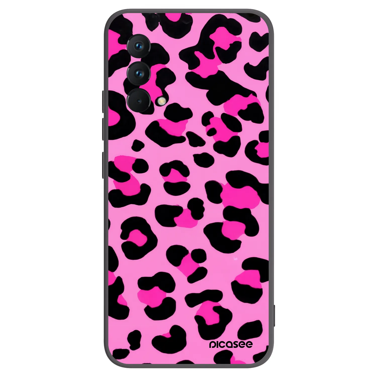Picasee silikonový černý obal pro Realme GT Master Edition 5G - Pink Tiger