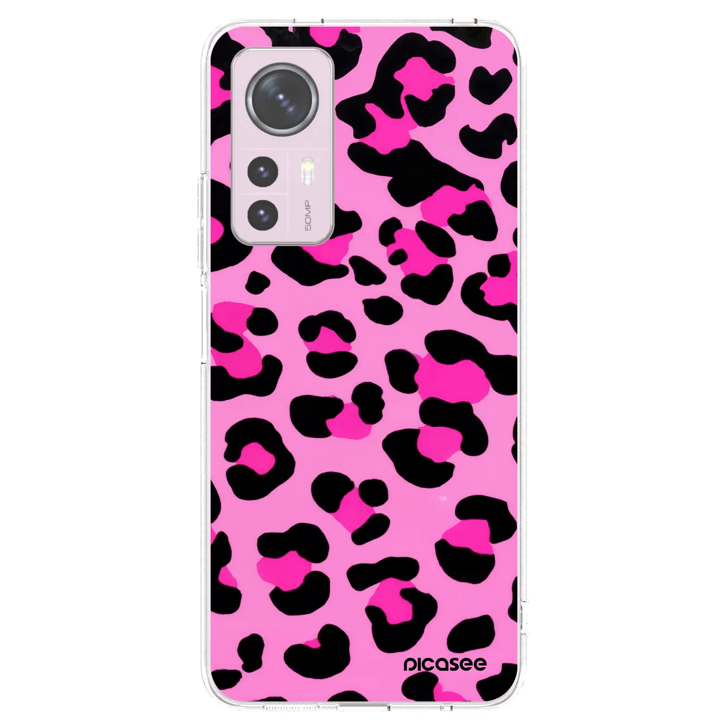 Picasee silikonový průhledný obal pro Xiaomi 12 - Pink Tiger