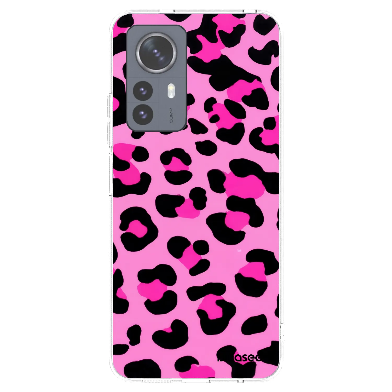 Picasee silikonový průhledný obal pro Xiaomi 12 Pro - Pink Tiger