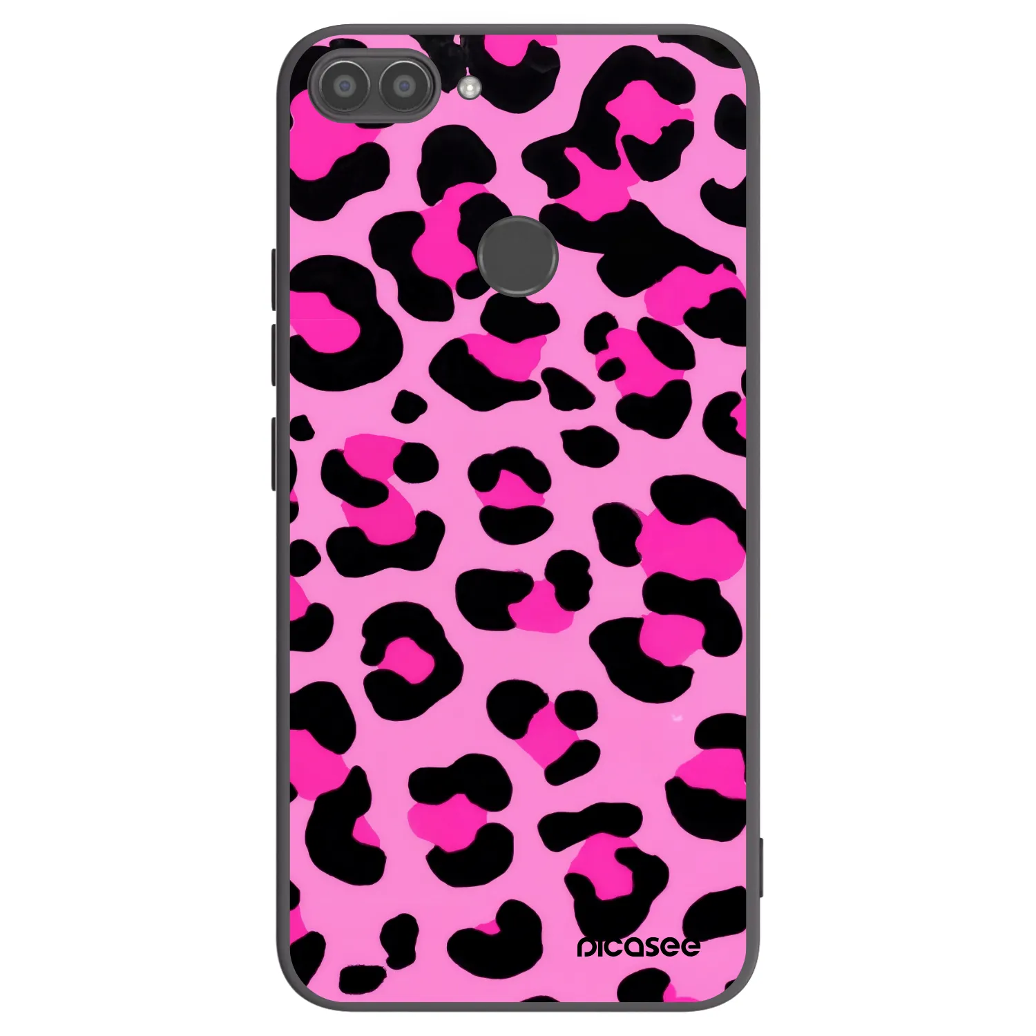 Picasee silikonový černý obal pro Huawei P Smart - Pink Tiger