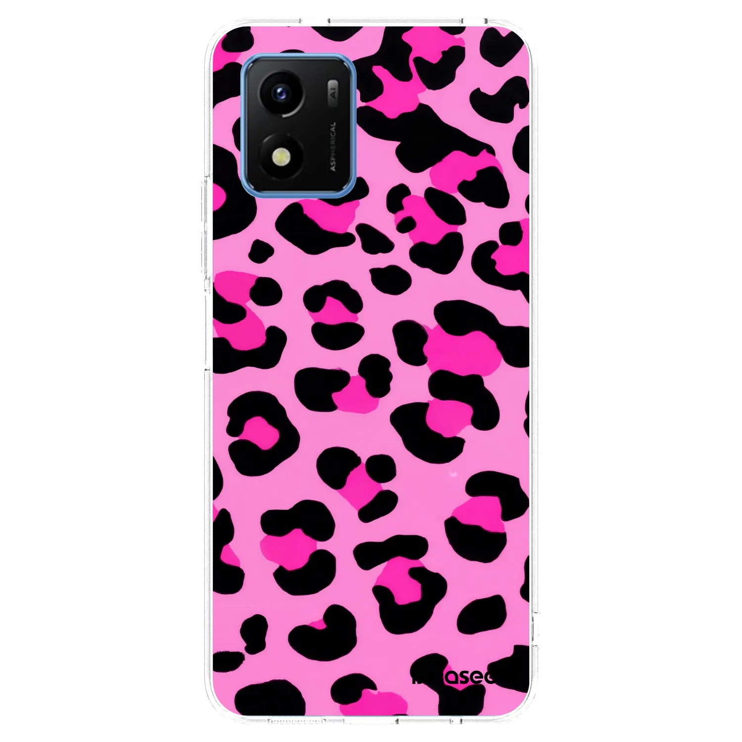 Picasee silikonový průhledný obal pro Vivo Y01 - Pink Tiger