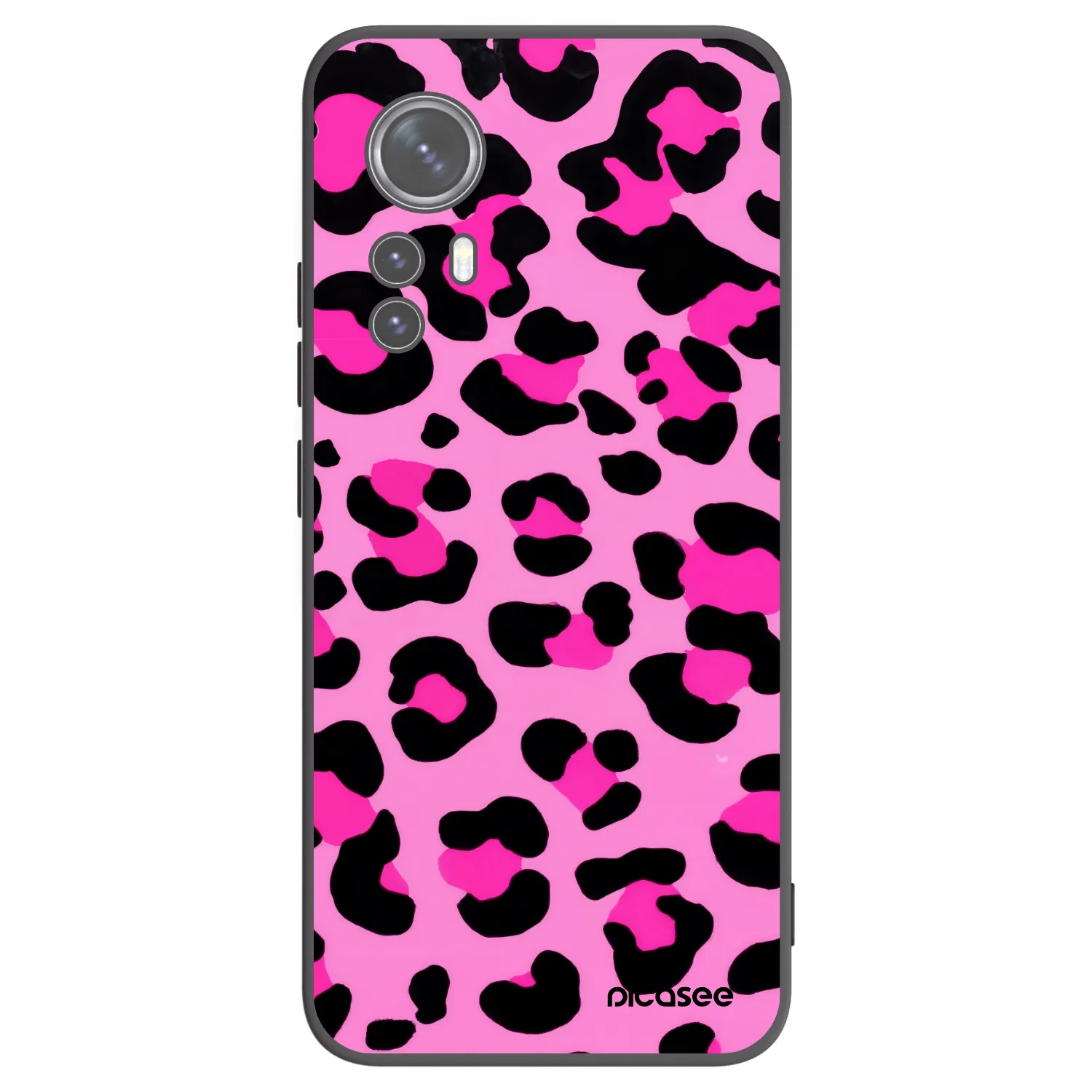 Picasee silikonový černý obal pro Xiaomi 12X - Pink Tiger