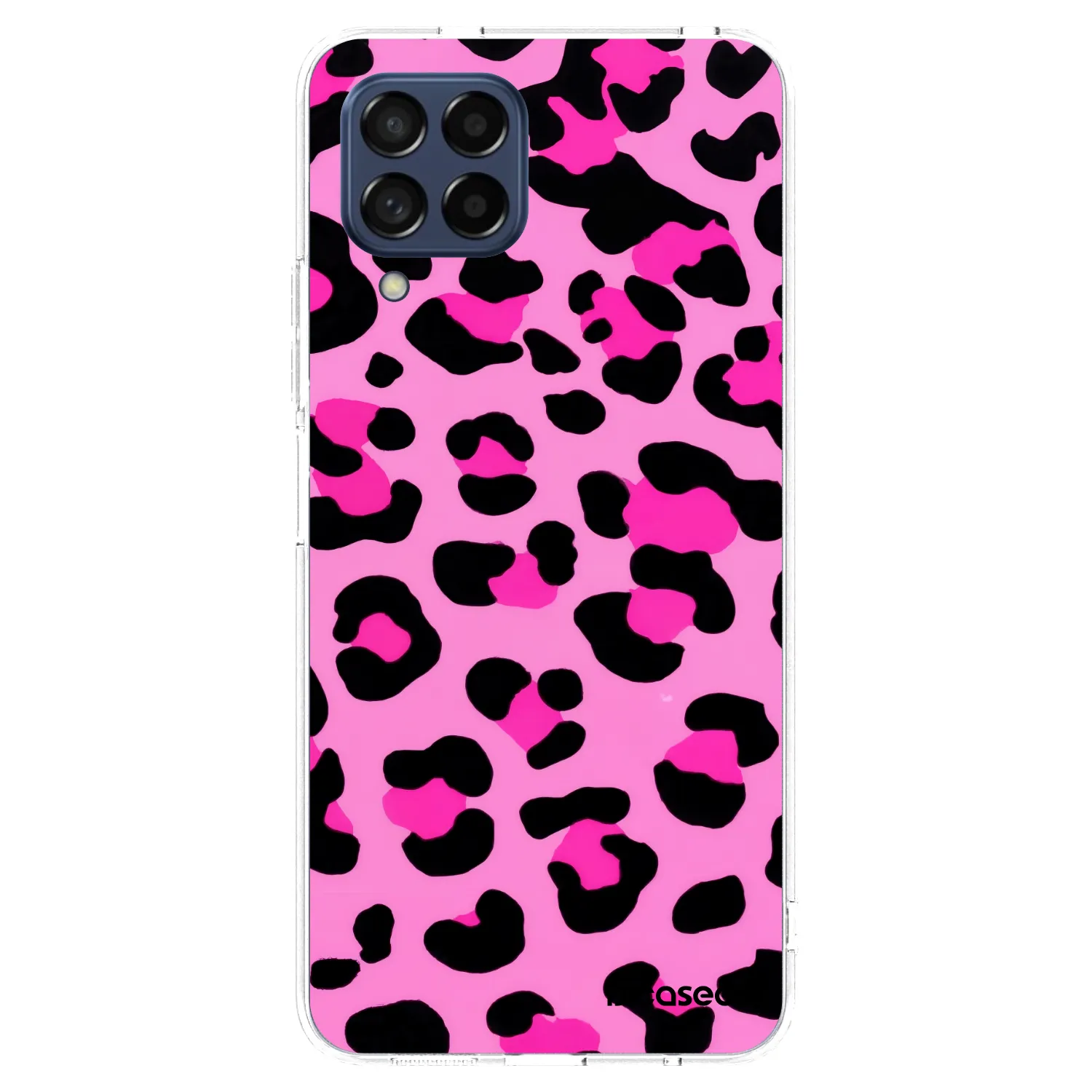 Picasee silikonový průhledný obal pro Samsung Galaxy M53 5G - Pink Tiger