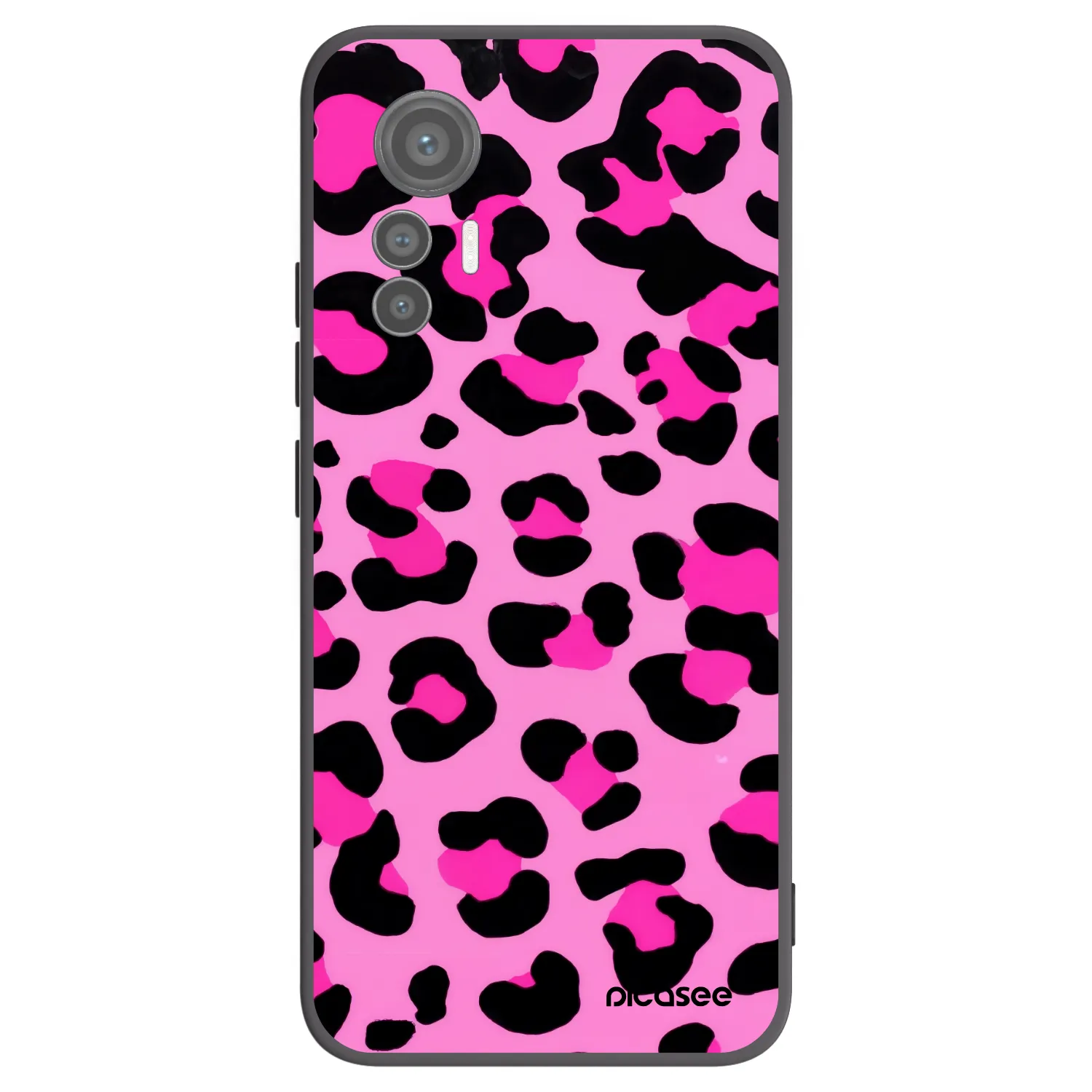 Picasee silikonový černý obal pro Xiaomi 12 Lite - Pink Tiger
