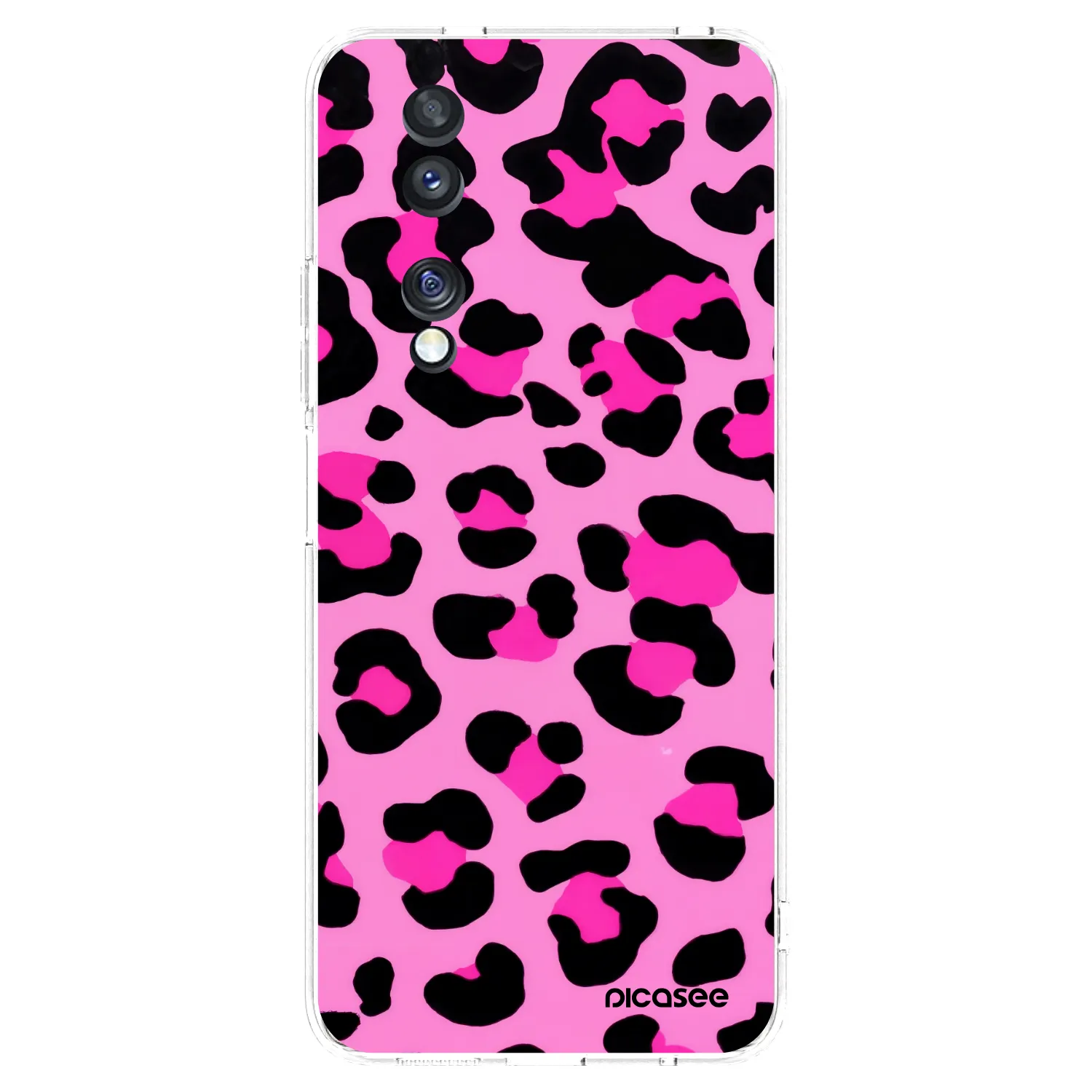 Picasee silikonový průhledný obal pro Honor 70 - Pink Tiger