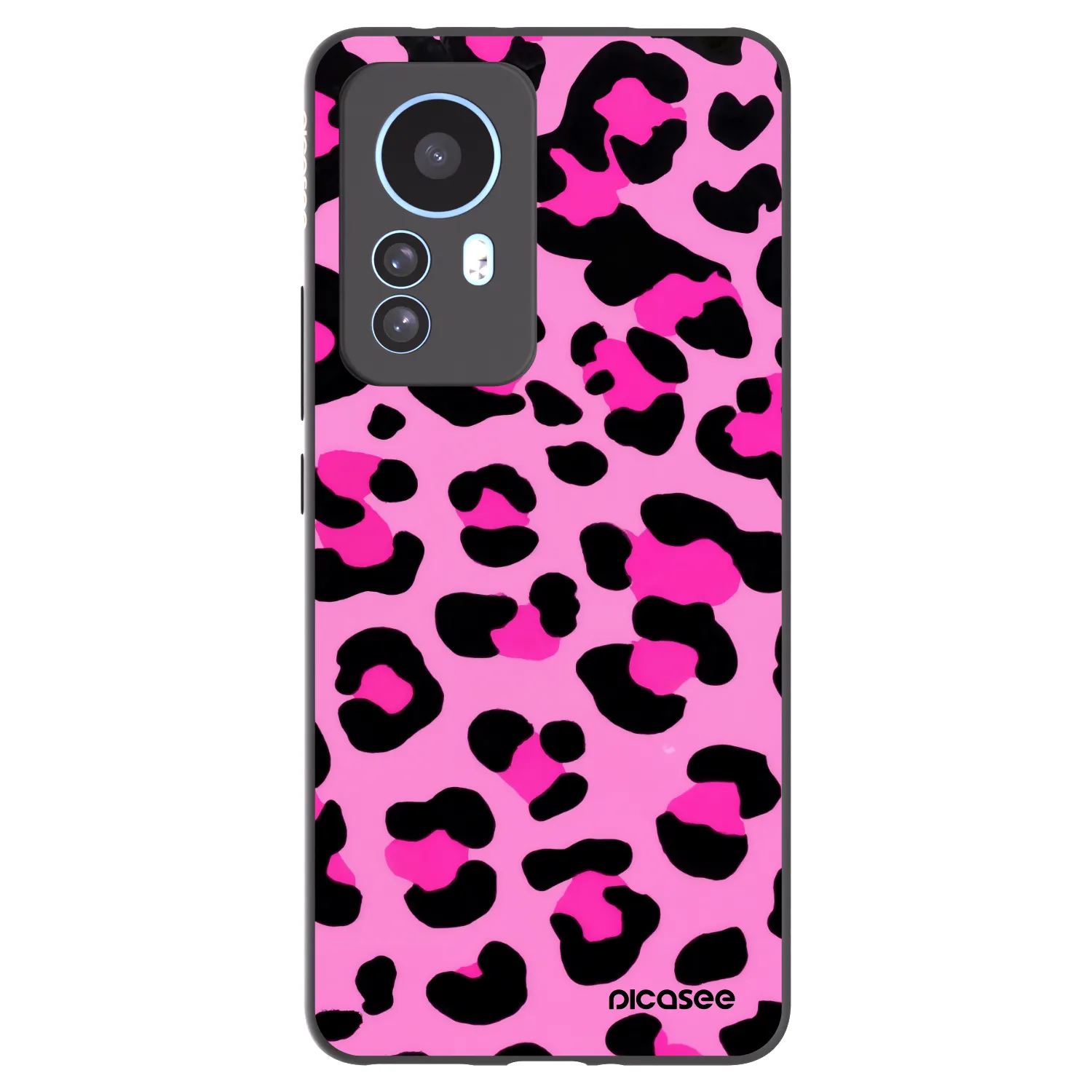 Picasee silikonový černý obal pro Xiaomi 12T - Pink Tiger