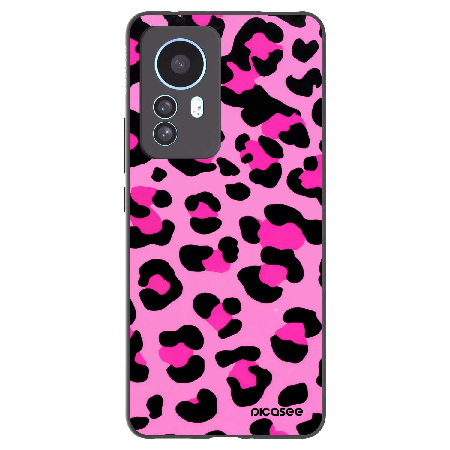 Picasee silikonový černý obal pro Xiaomi 12T Pro - Pink Tiger