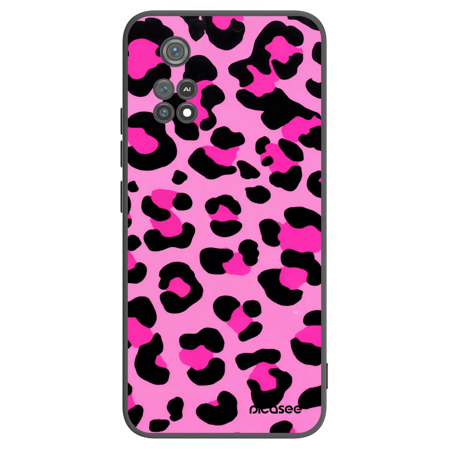 Picasee silikonový černý obal pro Xiaomi Poco M4 Pro - Pink Tiger