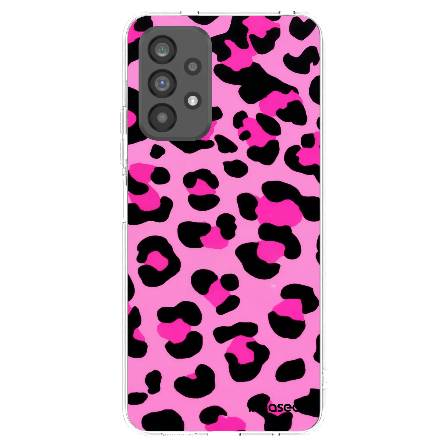 Picasee silikonový průhledný obal pro Samsung Galaxy A73 5G - Pink Tiger