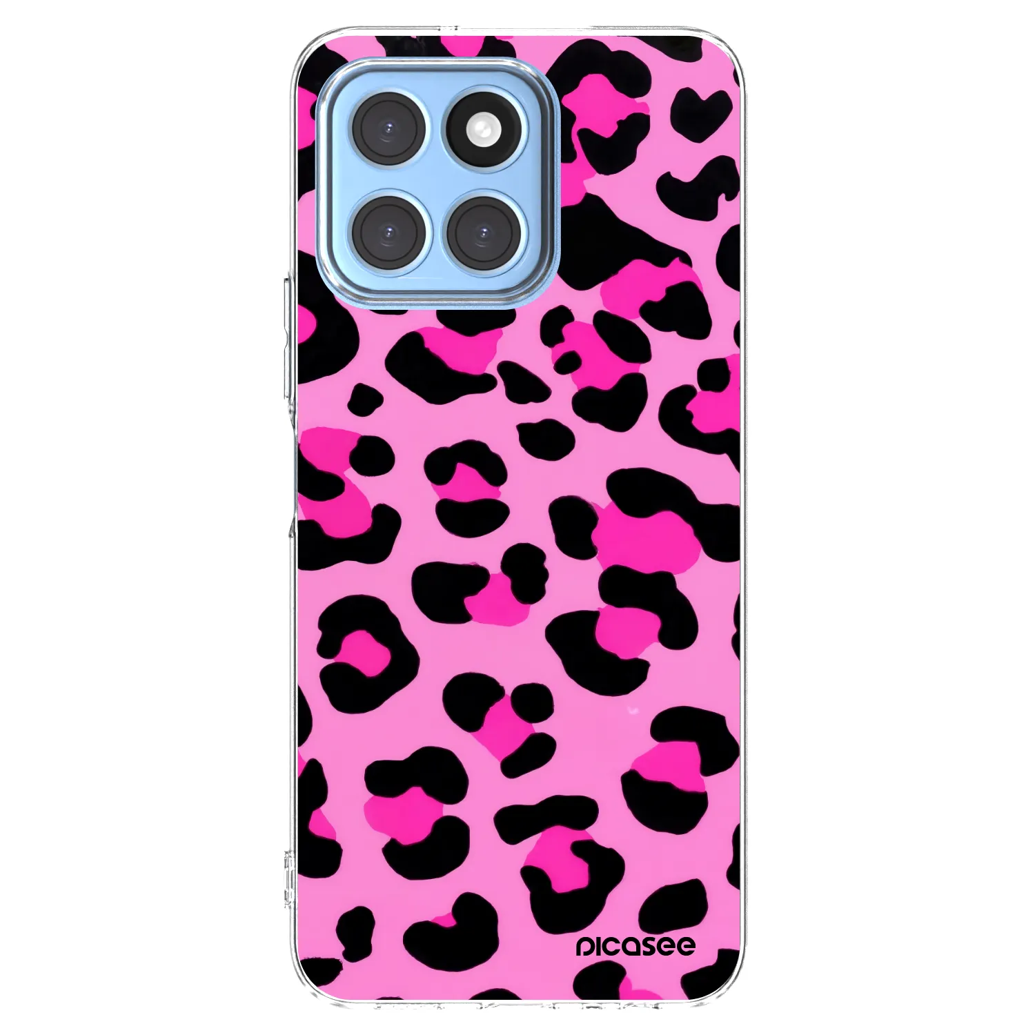 Picasee silikonový průhledný obal pro Honor X6 - Pink Tiger