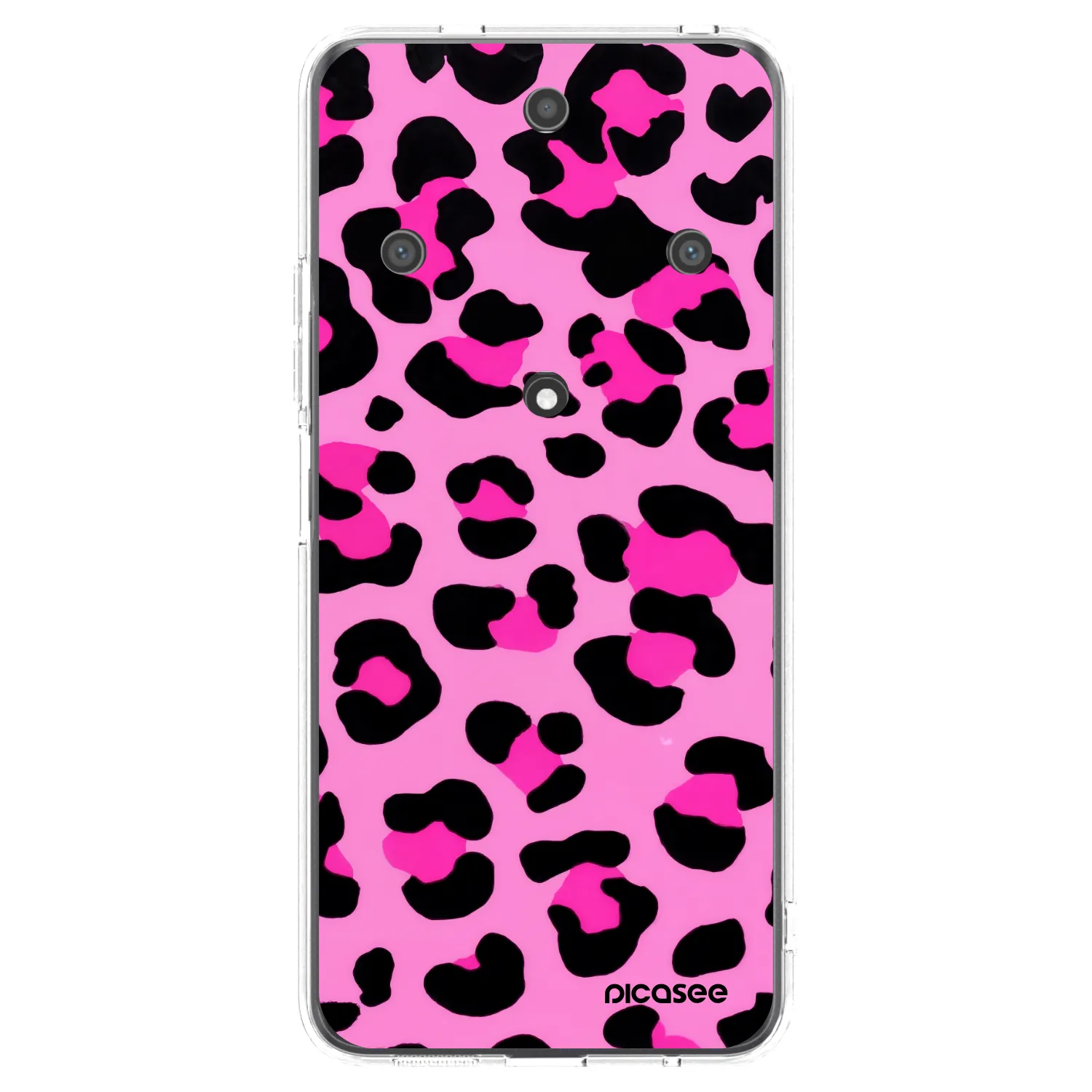 Picasee silikonový průhledný obal pro Honor Magic5 Lite 5G - Pink Tiger
