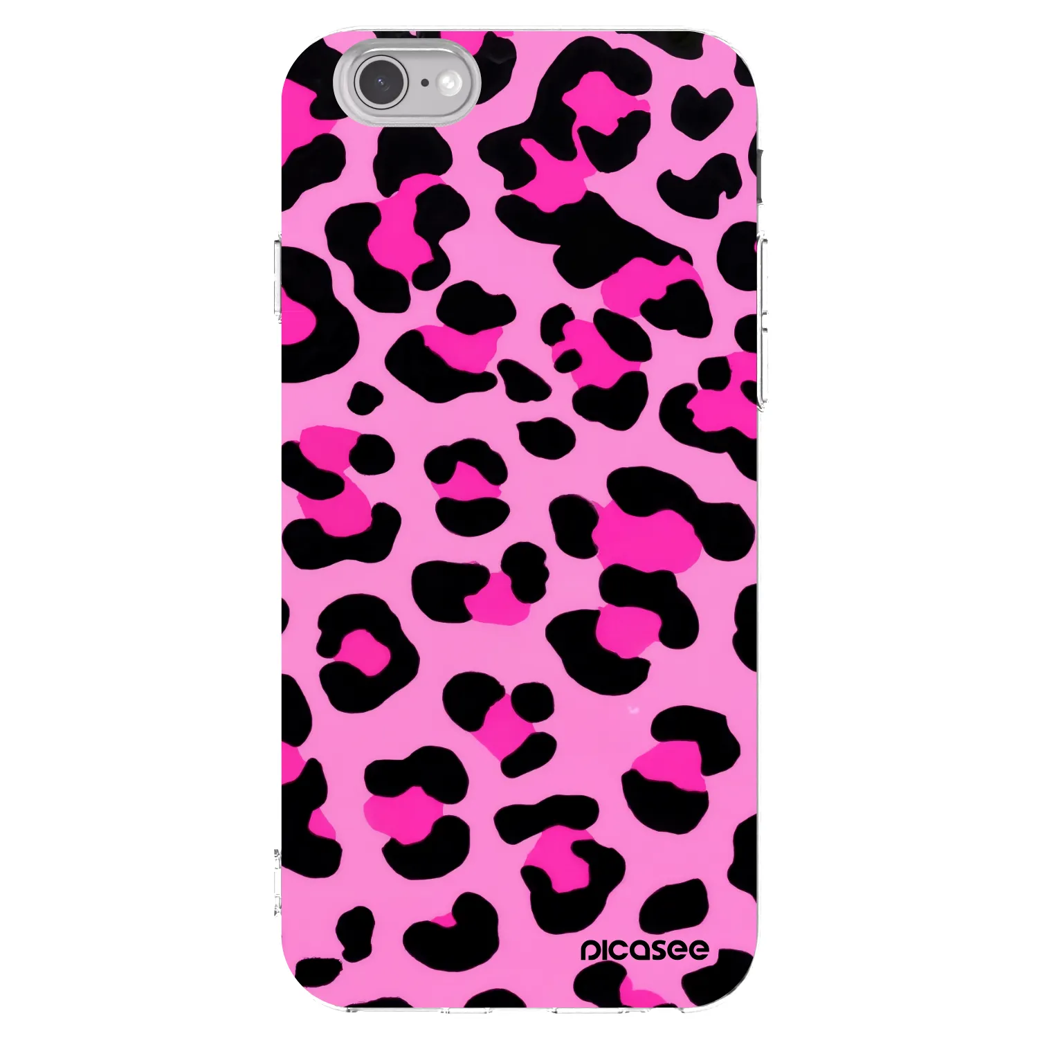 Picasee silikonový průhledný obal pro Apple iPhone 6/6S - Pink Tiger