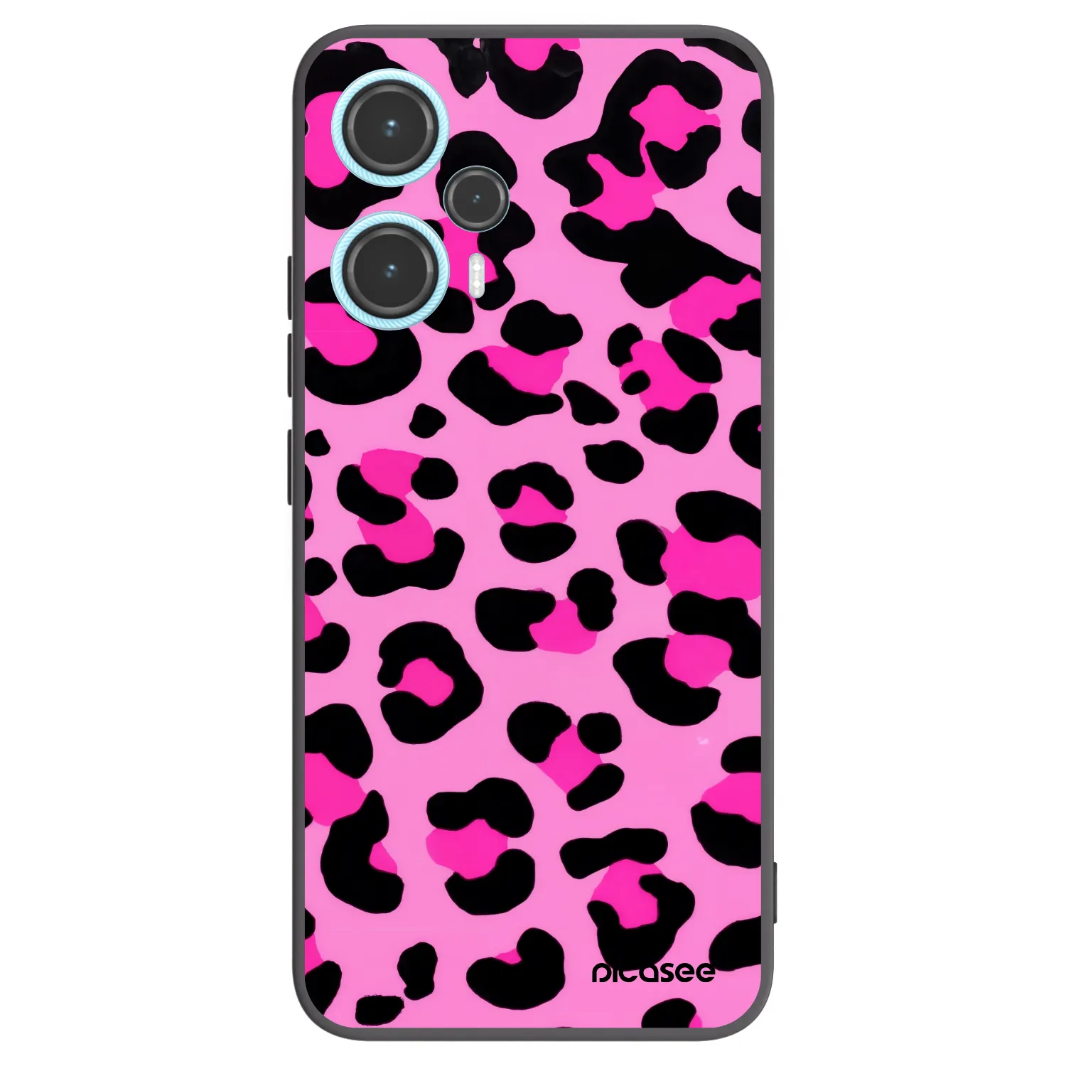 Picasee silikonový černý obal pro Xiaomi Poco F5 - Pink Tiger