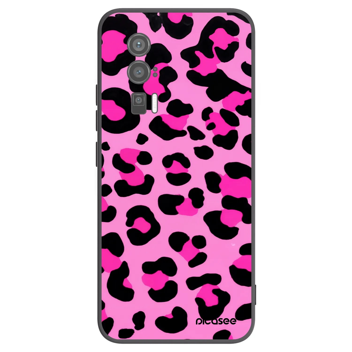 Picasee silikonový černý obal pro Xiaomi Poco F5 Pro 5G - Pink Tiger