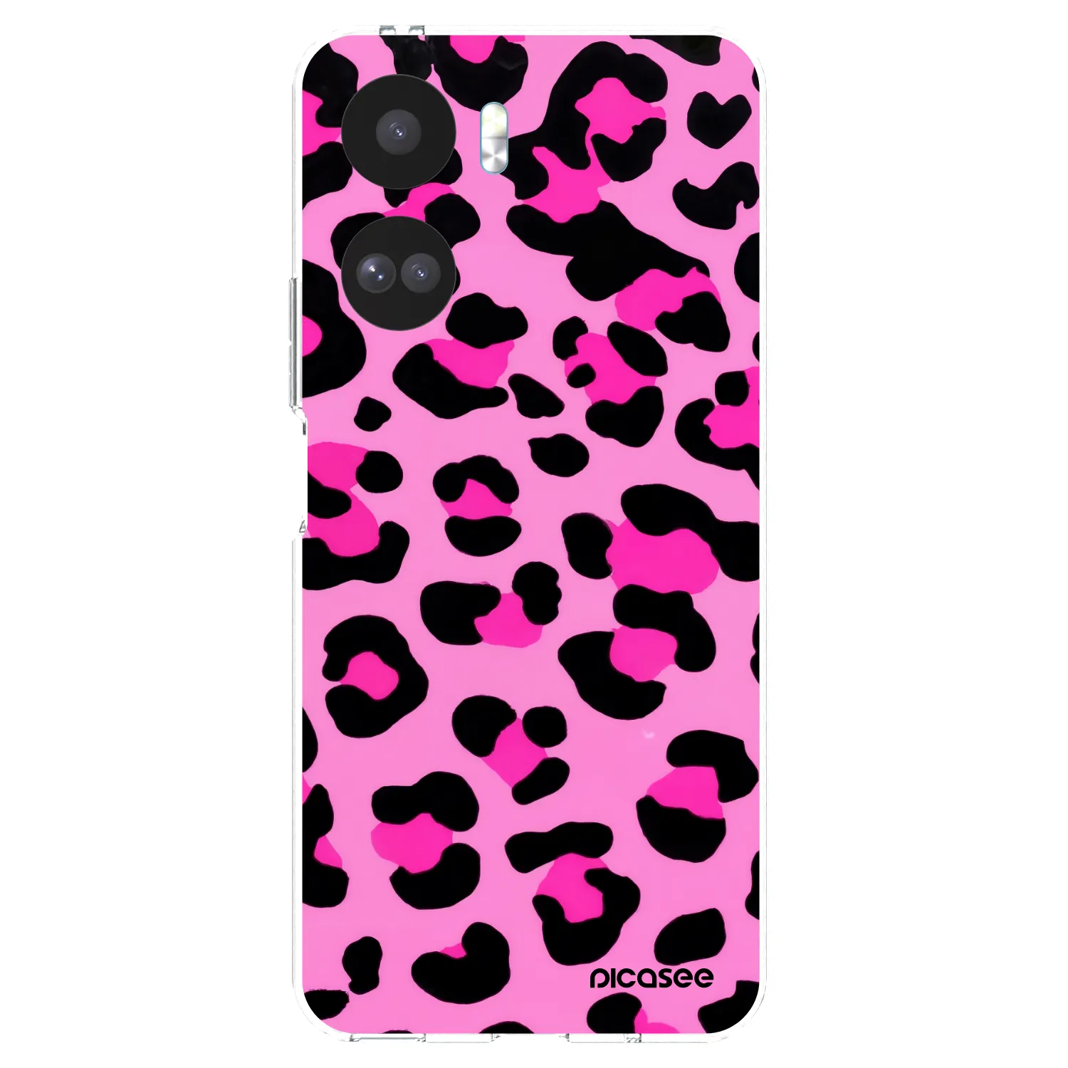 Picasee silikonový průhledný obal pro Honor 90 Lite 5G - Pink Tiger
