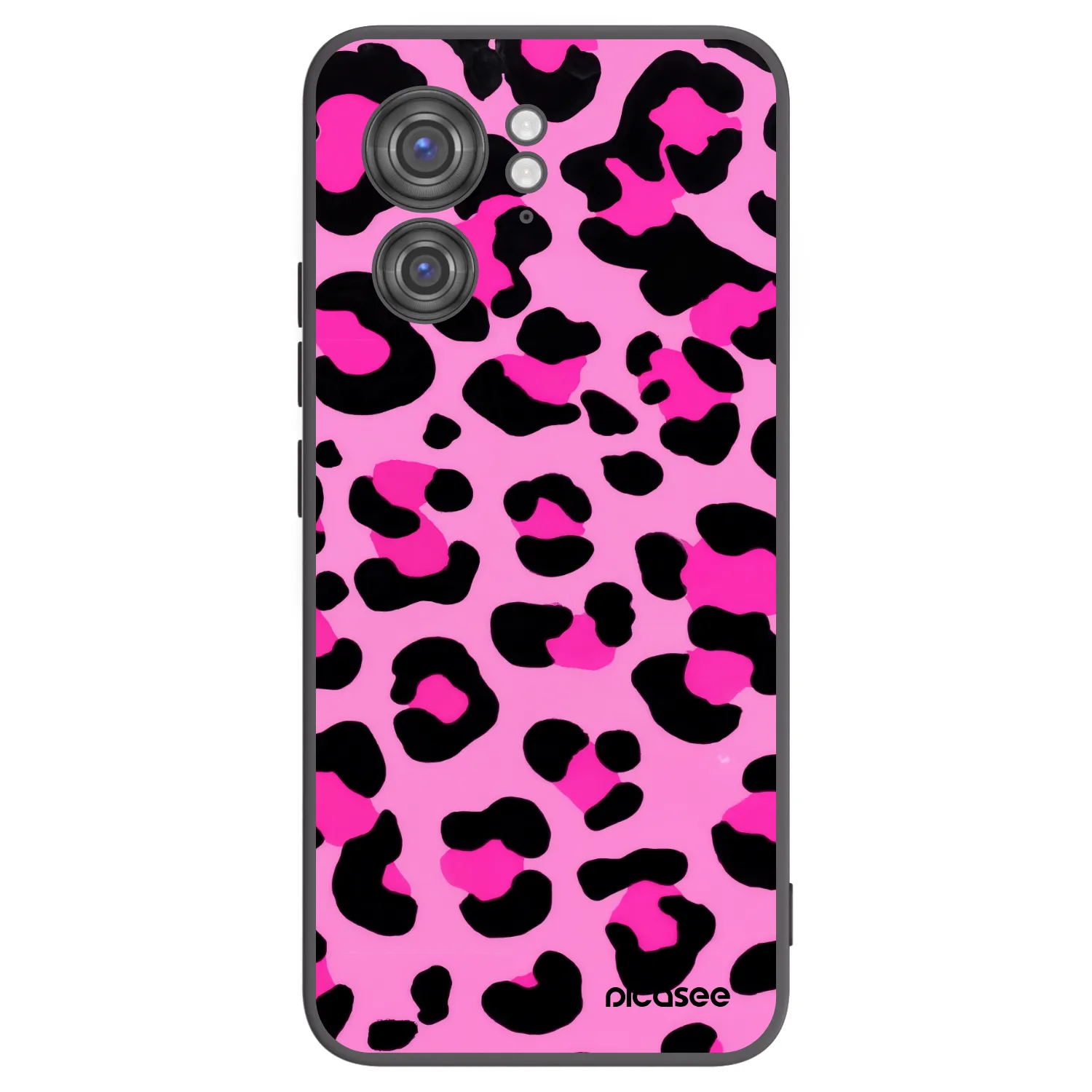 Picasee silikonový černý obal pro Motorola Edge 40 - Pink Tiger
