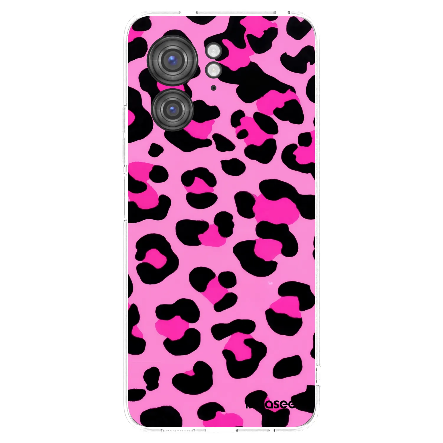 Picasee silikonový průhledný obal pro Motorola Edge 40 - Pink Tiger