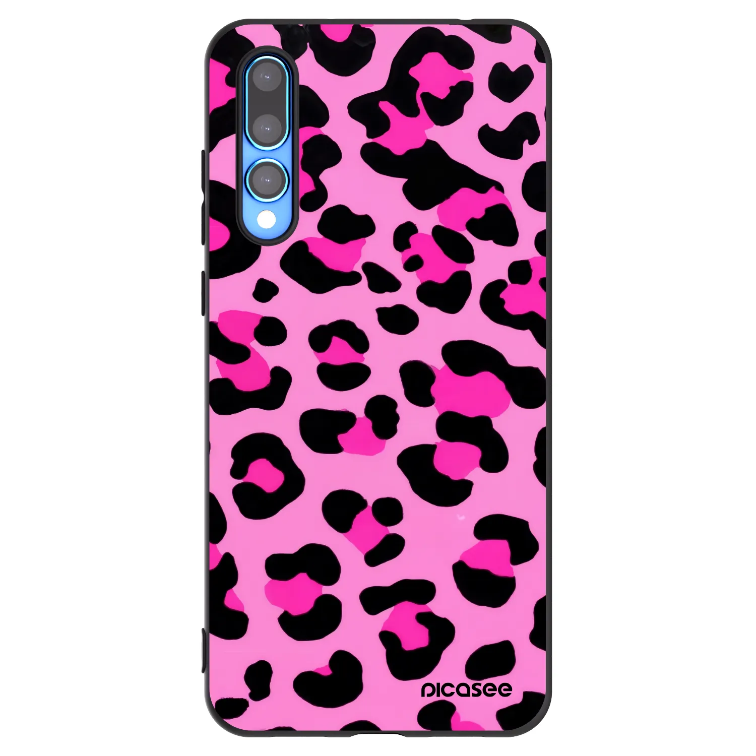 Picasee silikonový černý obal pro Huawei P20 Pro - Pink Tiger