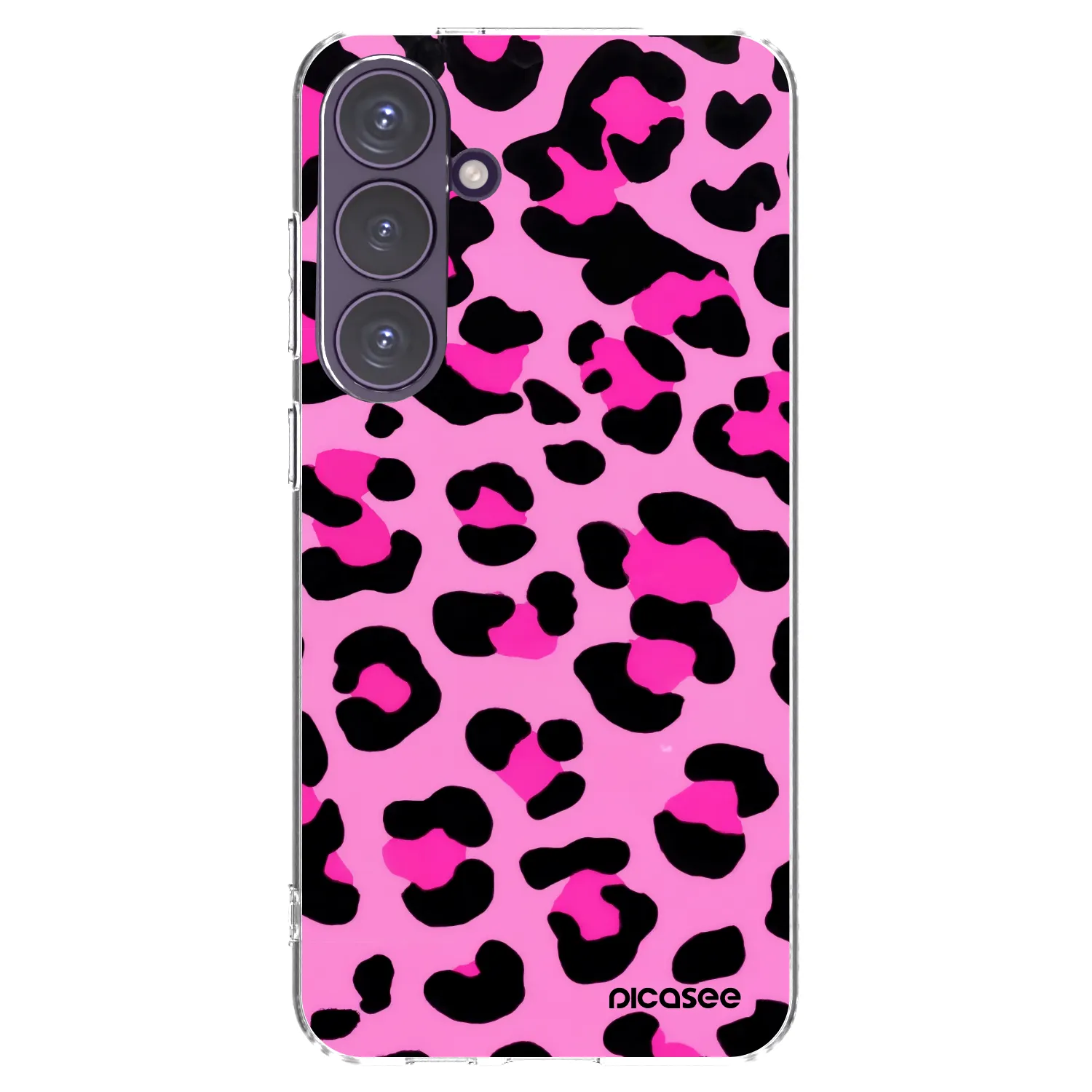 Picasee silikonový průhledný obal pro Samsung Galaxy S24+ S926B 5G - Pink Tiger
