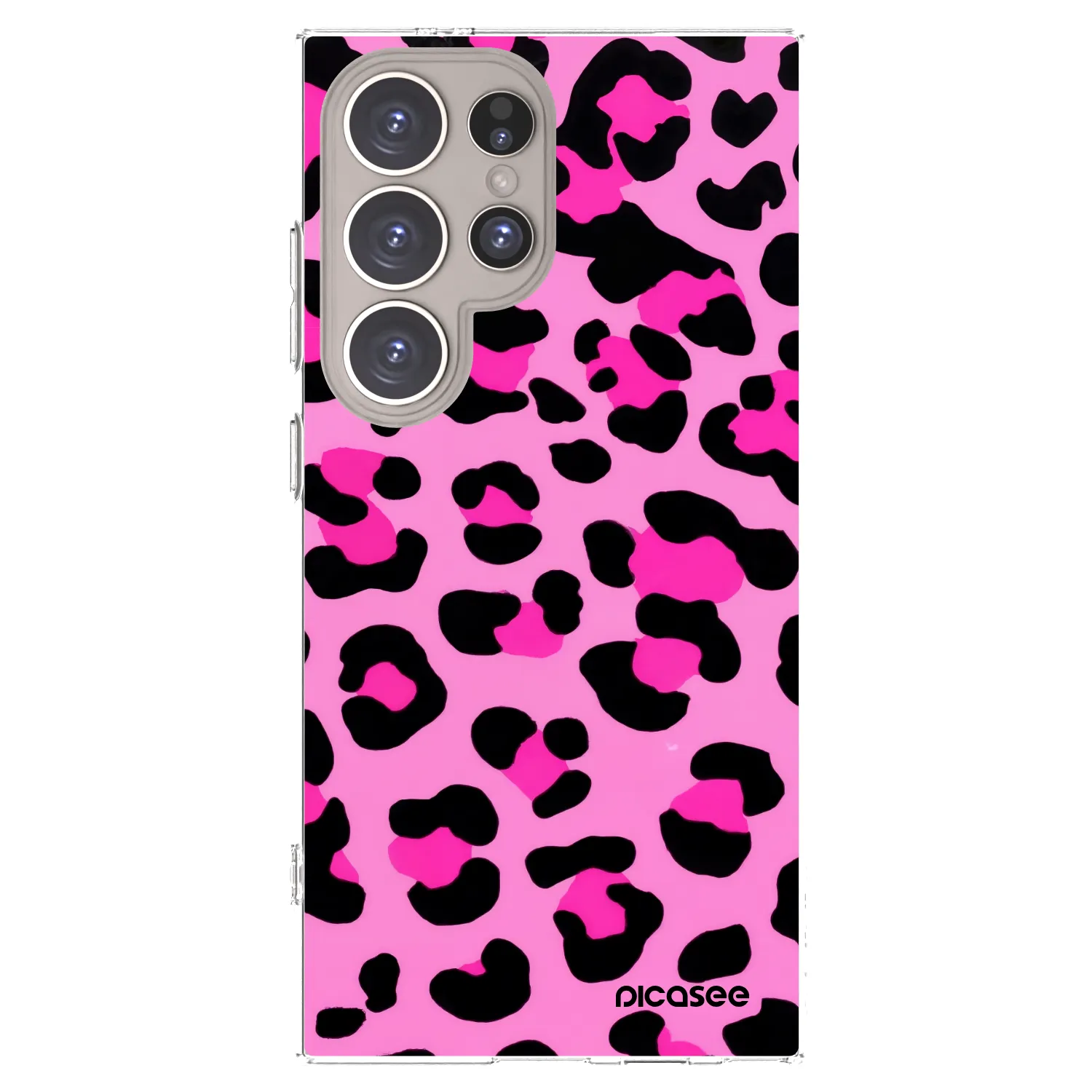 Picasee silikonový průhledný obal pro Samsung Galaxy S24 Ultra S928B 5G - Pink Tiger
