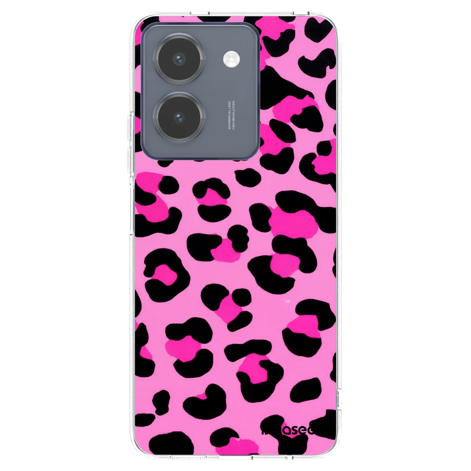 Picasee silikonový průhledný obal pro Vivo Y36 4G - Pink Tiger